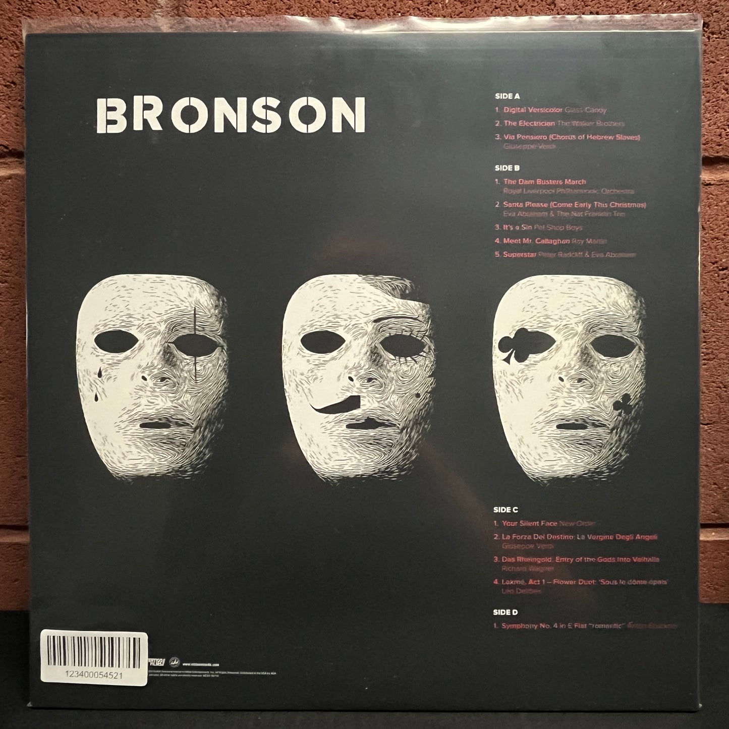 Used Vinyl: V/A - "Bronson: Original Motion Picture Soundtrack" 2xLP (Red & White Vinyl)