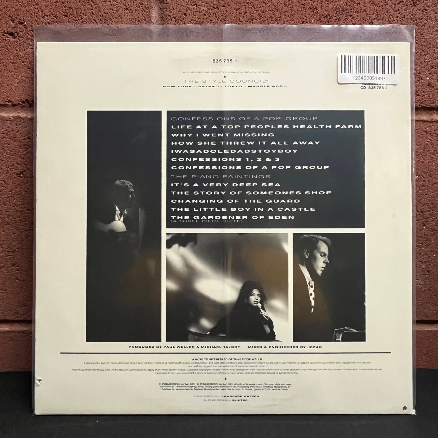 Used Vinyl: The Style Council "Confessions Of A Pop Group" LP (1988 CA Press)