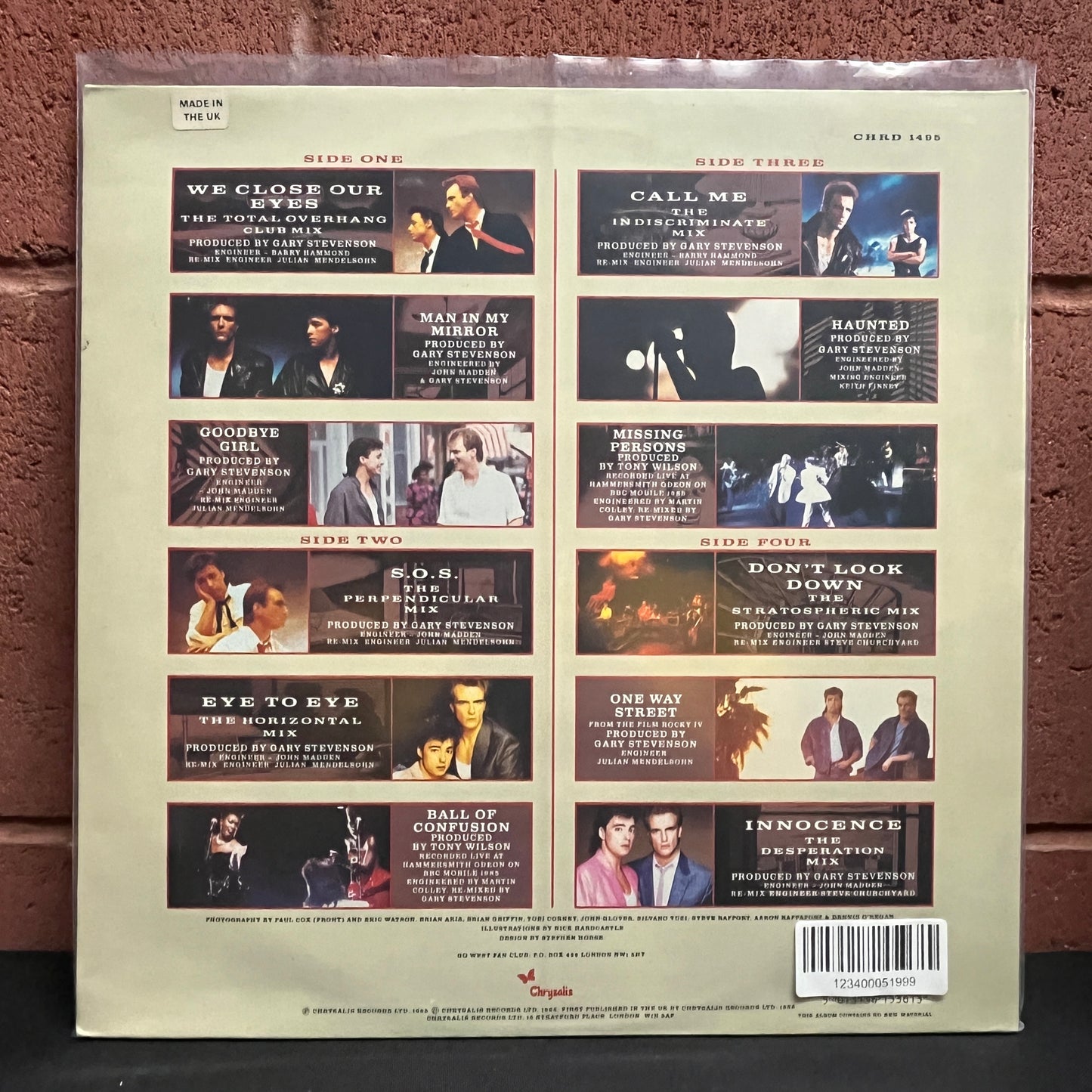 Used Vinyl: Go West "Bangs & Crashes" 2xLP (1986 UK Press)