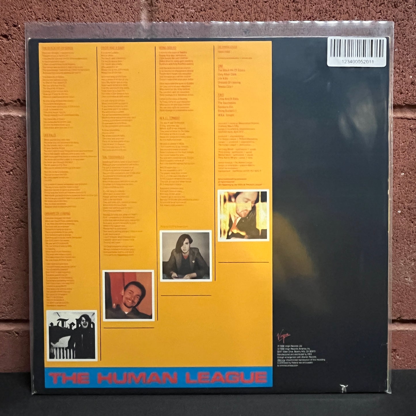 Used Vinyl: The Human League "Travelogue" LP (1988 Repress)