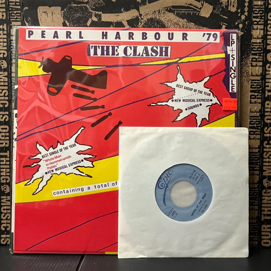Used Vinyl: The Clash "S/T (Pearl Harbour '79)" LP w/7" (Japanese Press)