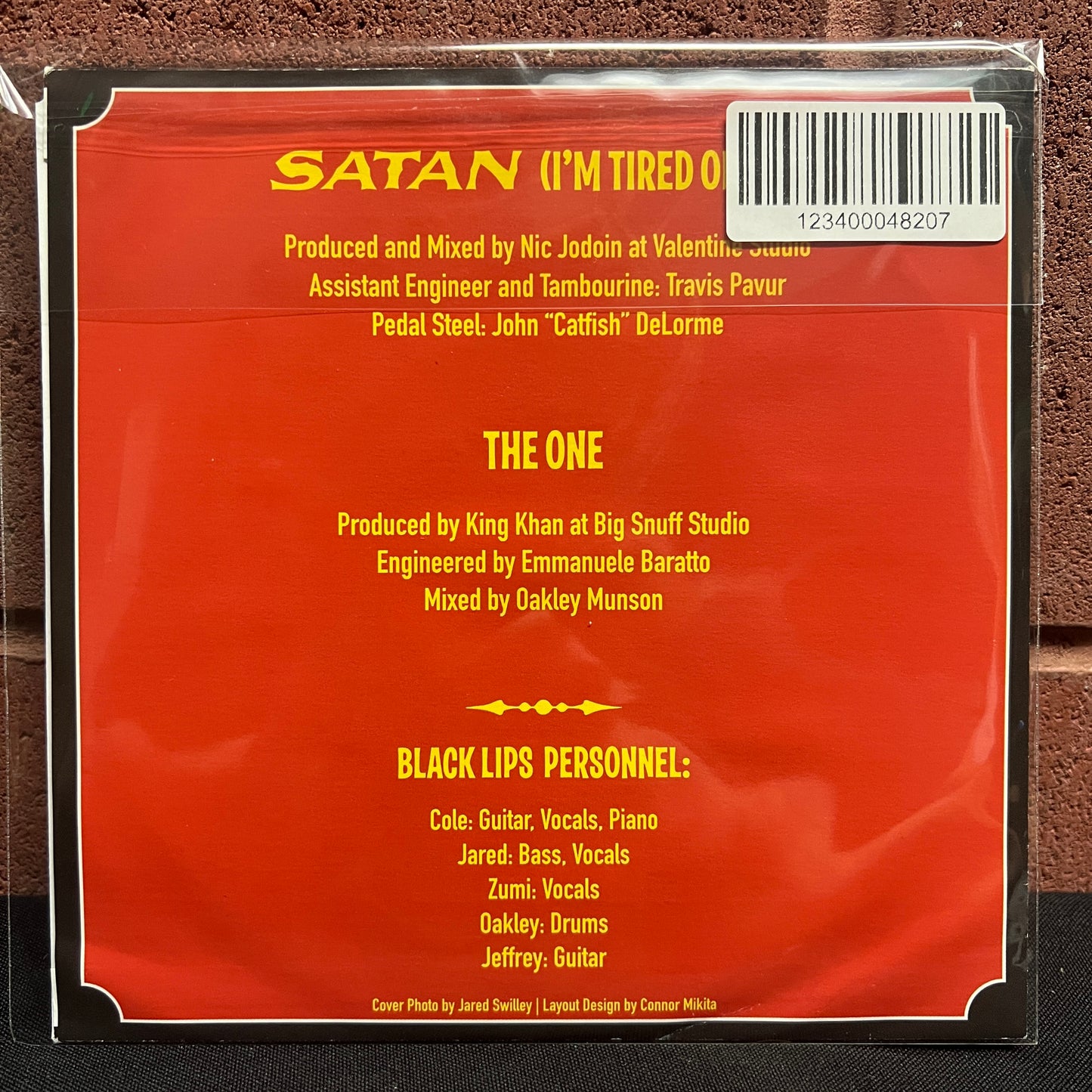 Used Vinyl: The Black Lips "Satan (I'm Tired Of You)" 7"