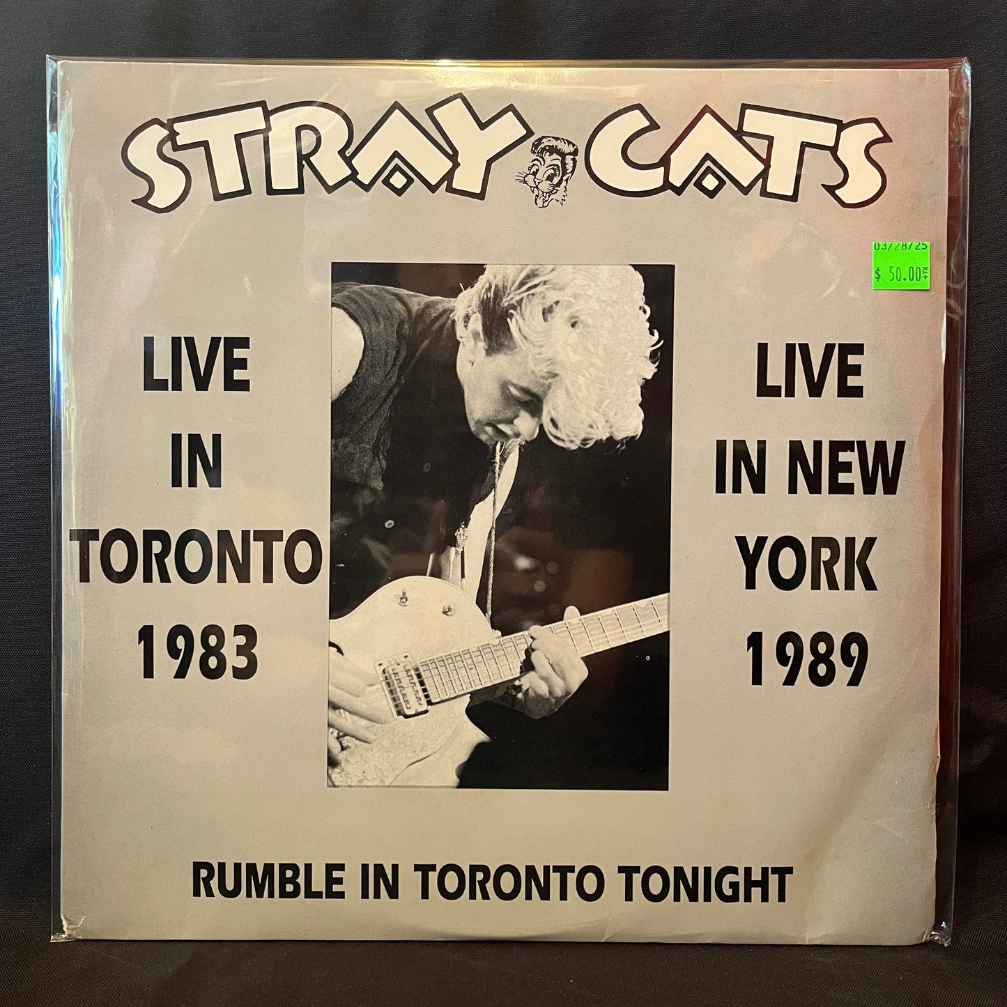 Used Vinyl: Stray Cats "Live In Toronto 1983 / Live In New York 1989" 2xLP