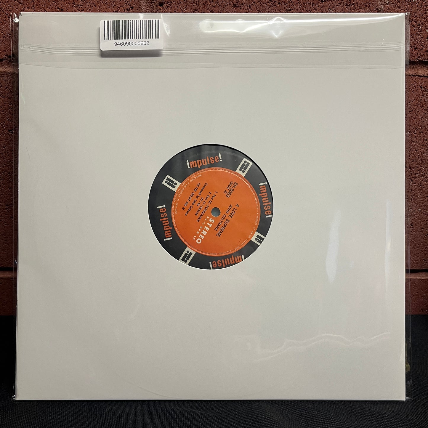 Used Vinyl: John Coltrane "A Love Supreme" LP (1965 Single Pocket "Blue Back" Japanese Press)