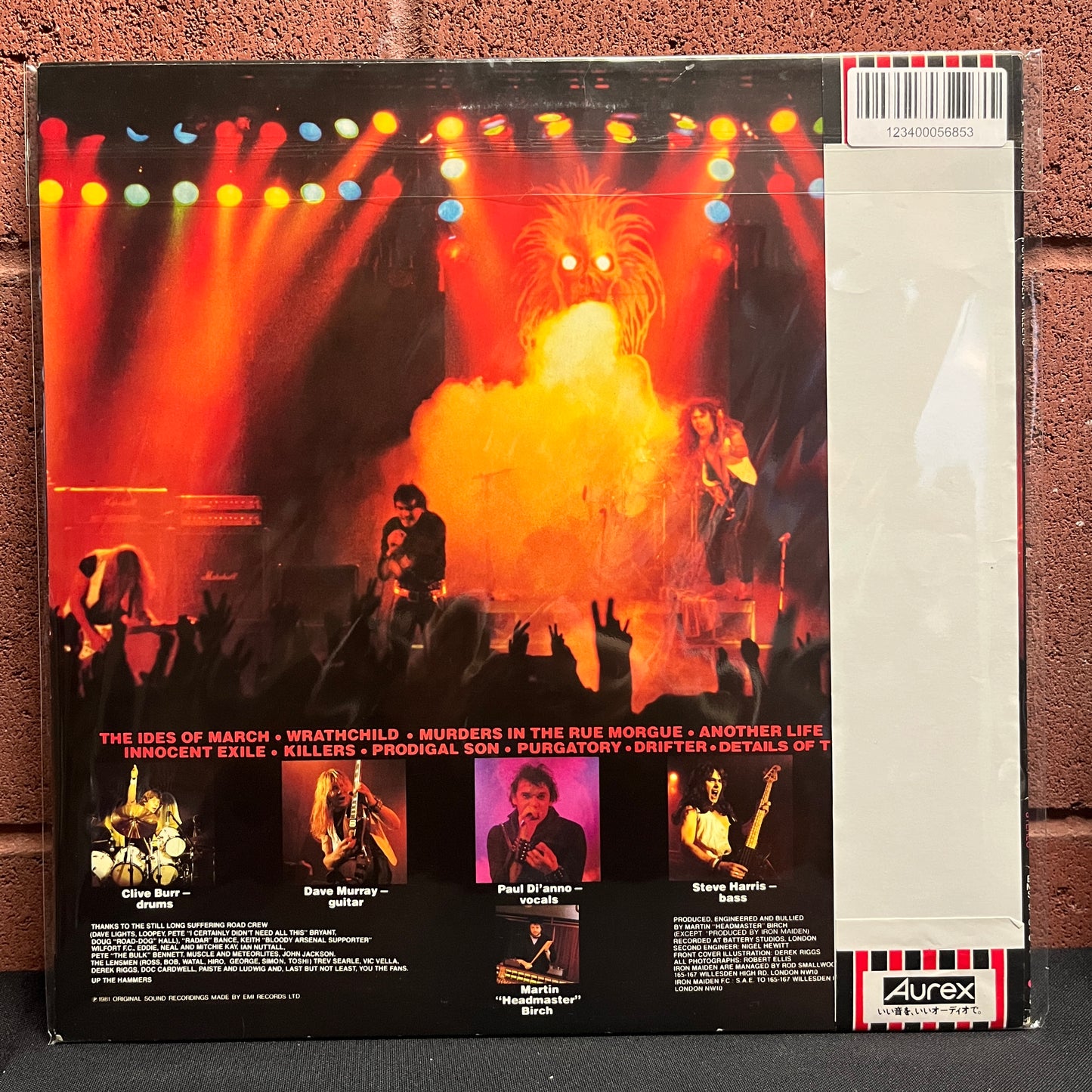 Used Vinyl: Iron Maiden "Killers" LP (Japanese 1st Press - W/Poster)