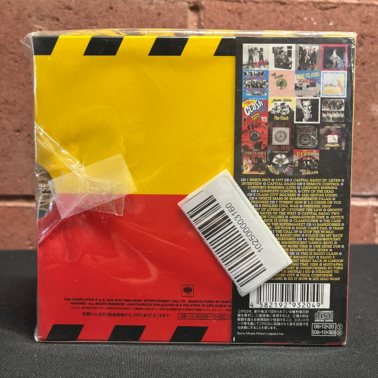 Used CD: The Clash "The Singles" 19xCD Box Set (2006 Japanese Press)