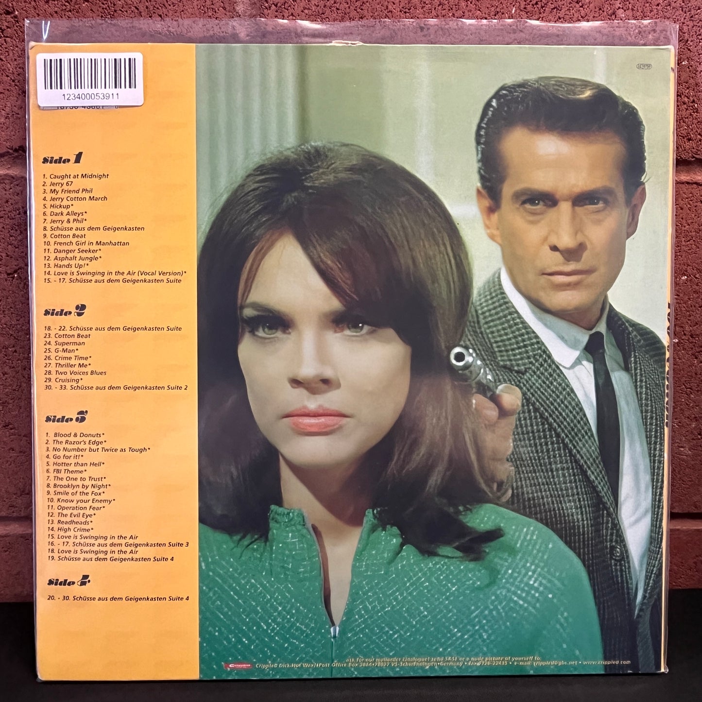 Used Vinyl: Peter Thomas "100% Cotton: The Complete Jerry Cotton Edition" 2xLP