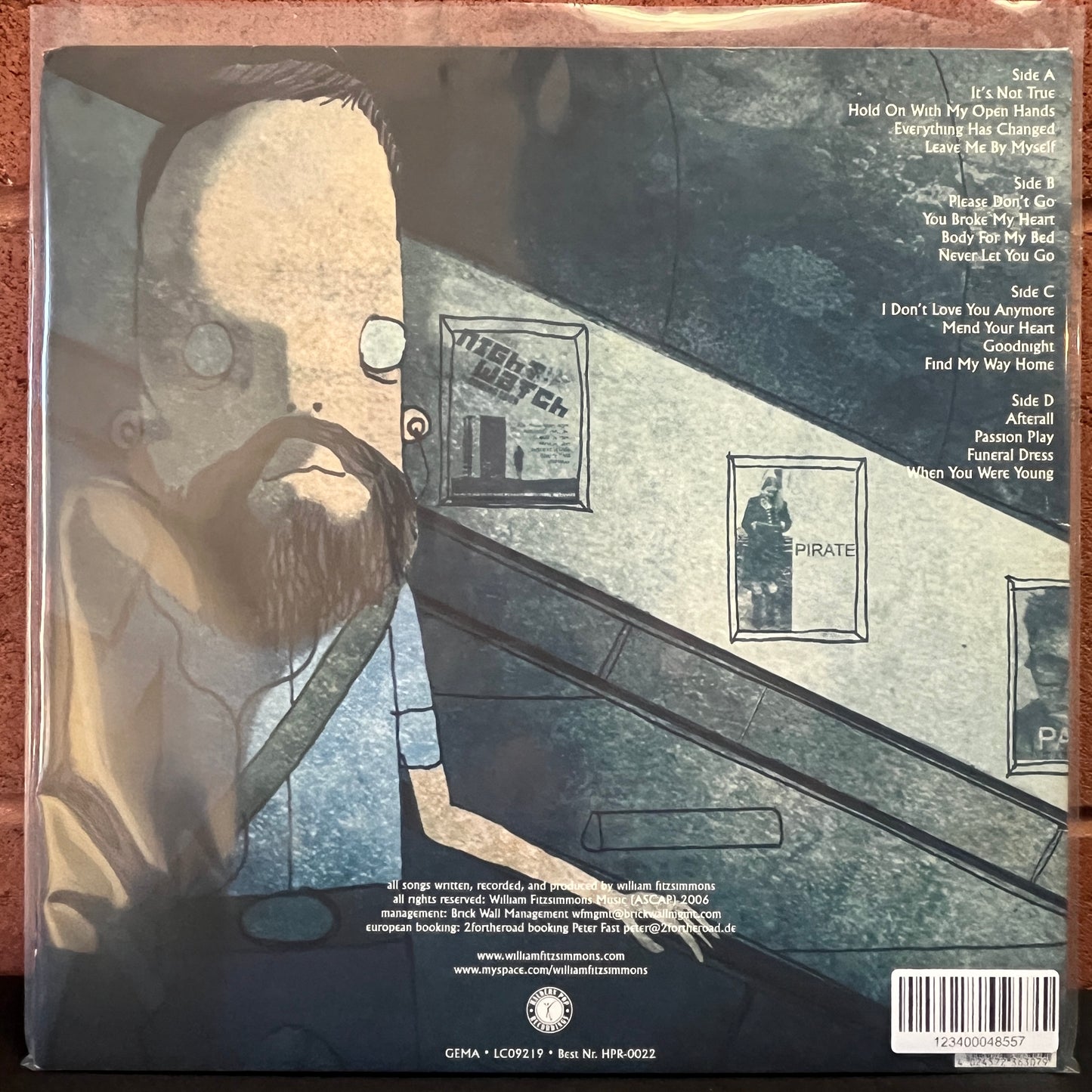 Used Vinyl: William Fitzsimmons "Goodnight" 2xLP