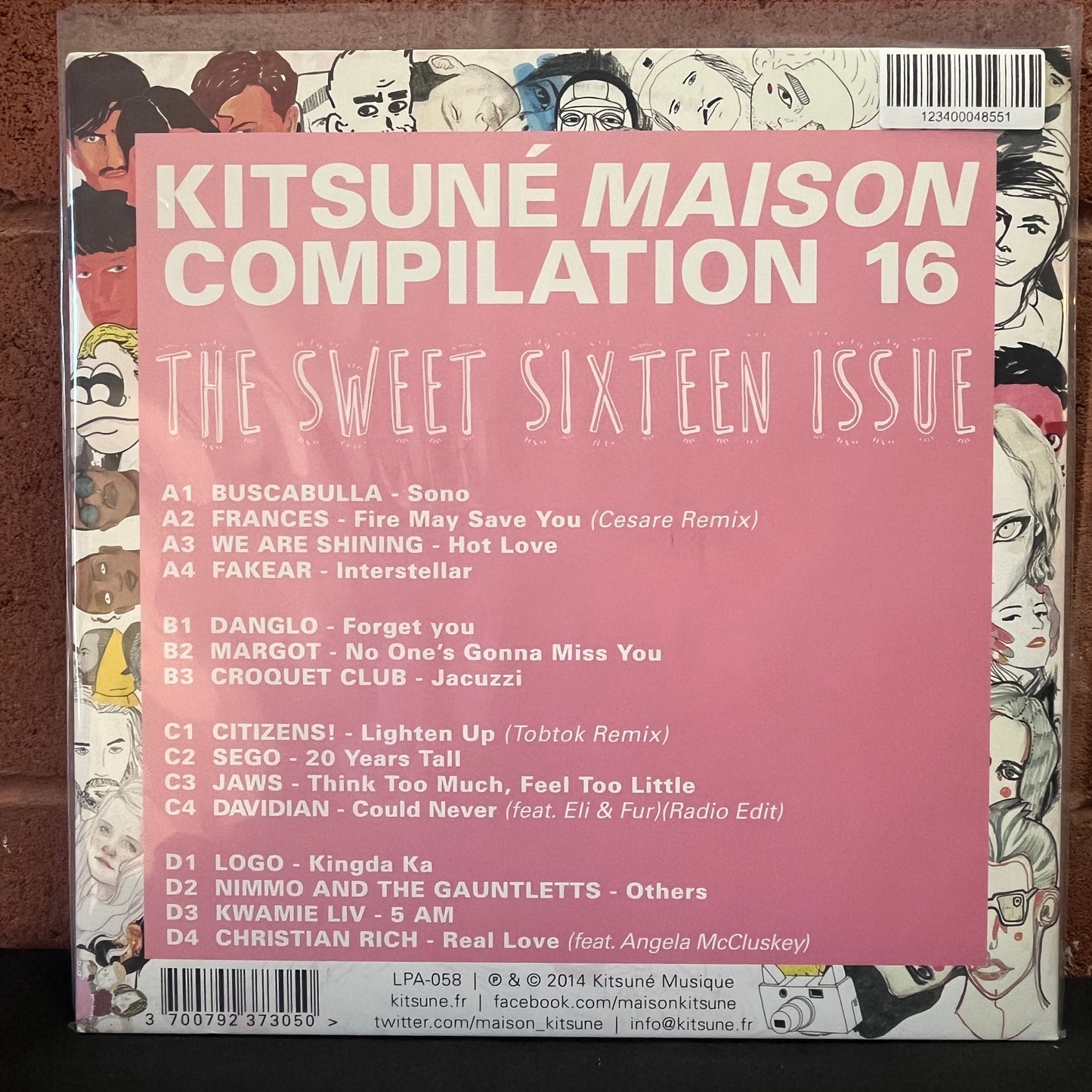 Used Vinyl: V/A "Kitsune Maison Compilation 16: The Sweet Sixteen Issue" 2xLP