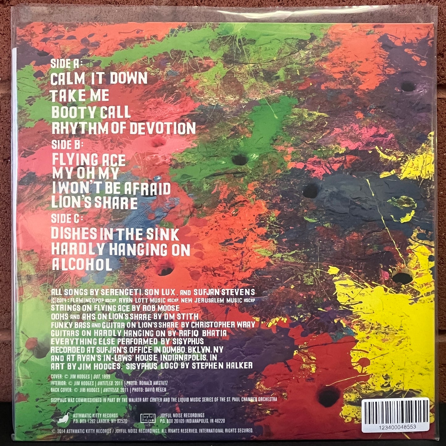 Used Vinyl: Sisyphus "S/T" 2xLP (Gold In Clear Vinyl)