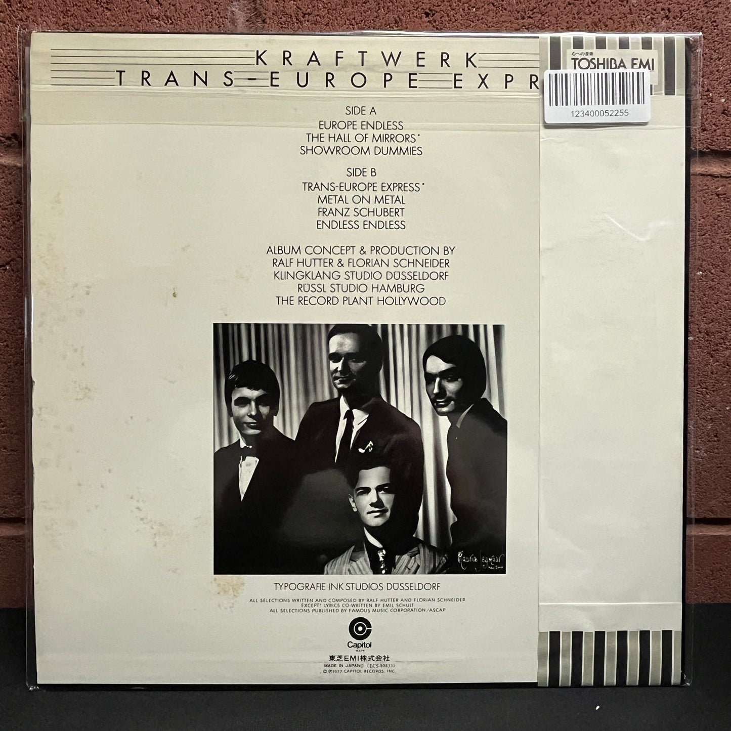 Used Vinyl: Kraftwerk "Trans-Europe Express" LP (1977 Japanese Press w/ Dome Logo Obi)