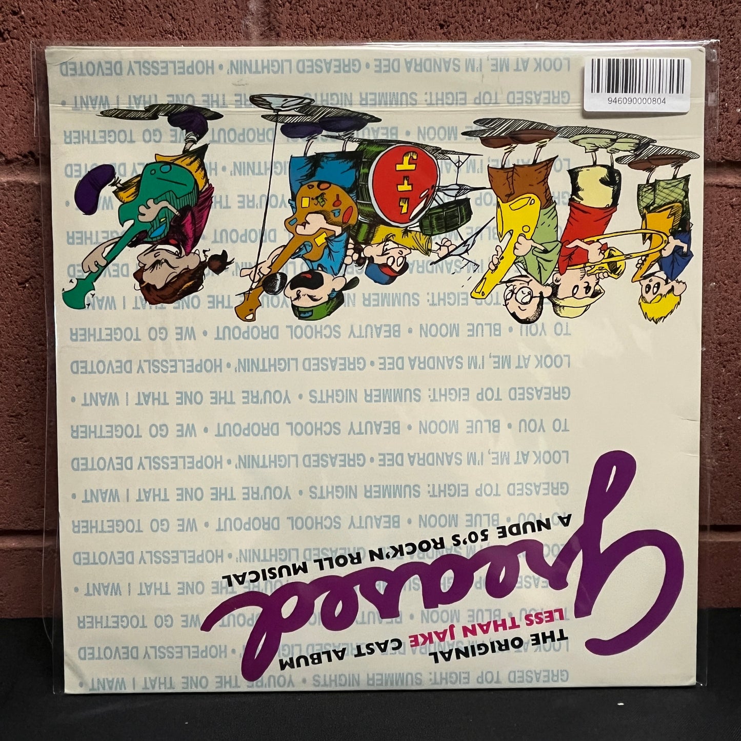 Used Vinyl: Less Than Jake "Greased" LP (Black Vinyl No Idea Press)