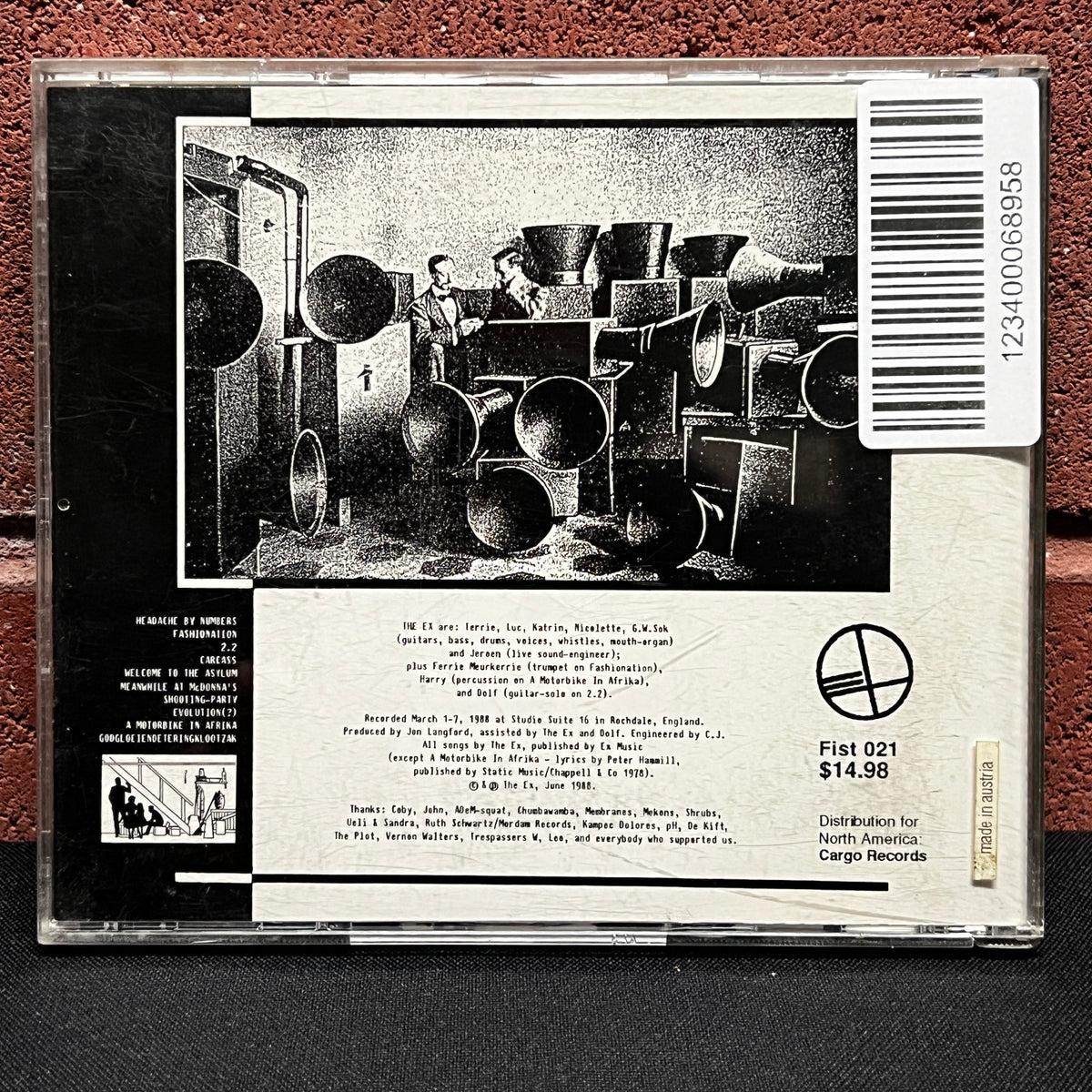 Used CD: The Ex "Aural Guerrilla" CD (1993 Press)