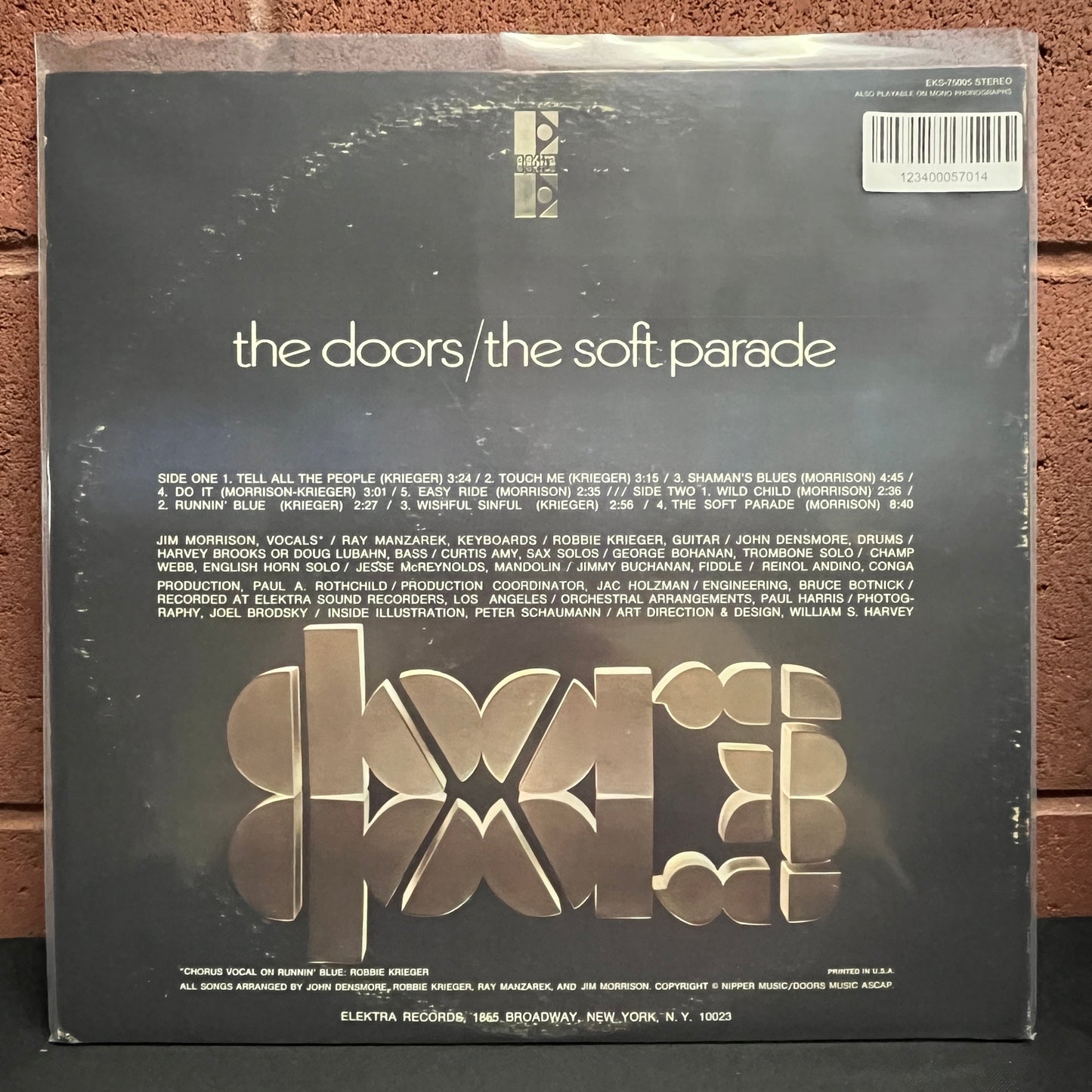 Used Vinyl: The Doors "The Soft Parade" LP (1970 Press)