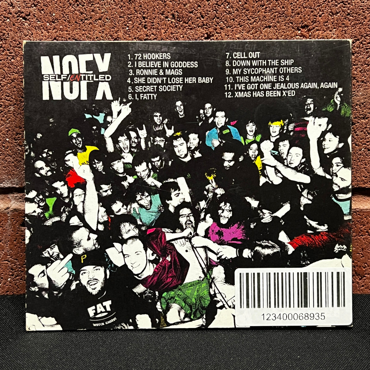 Used CD: NOFX "Self/Entitled" CD