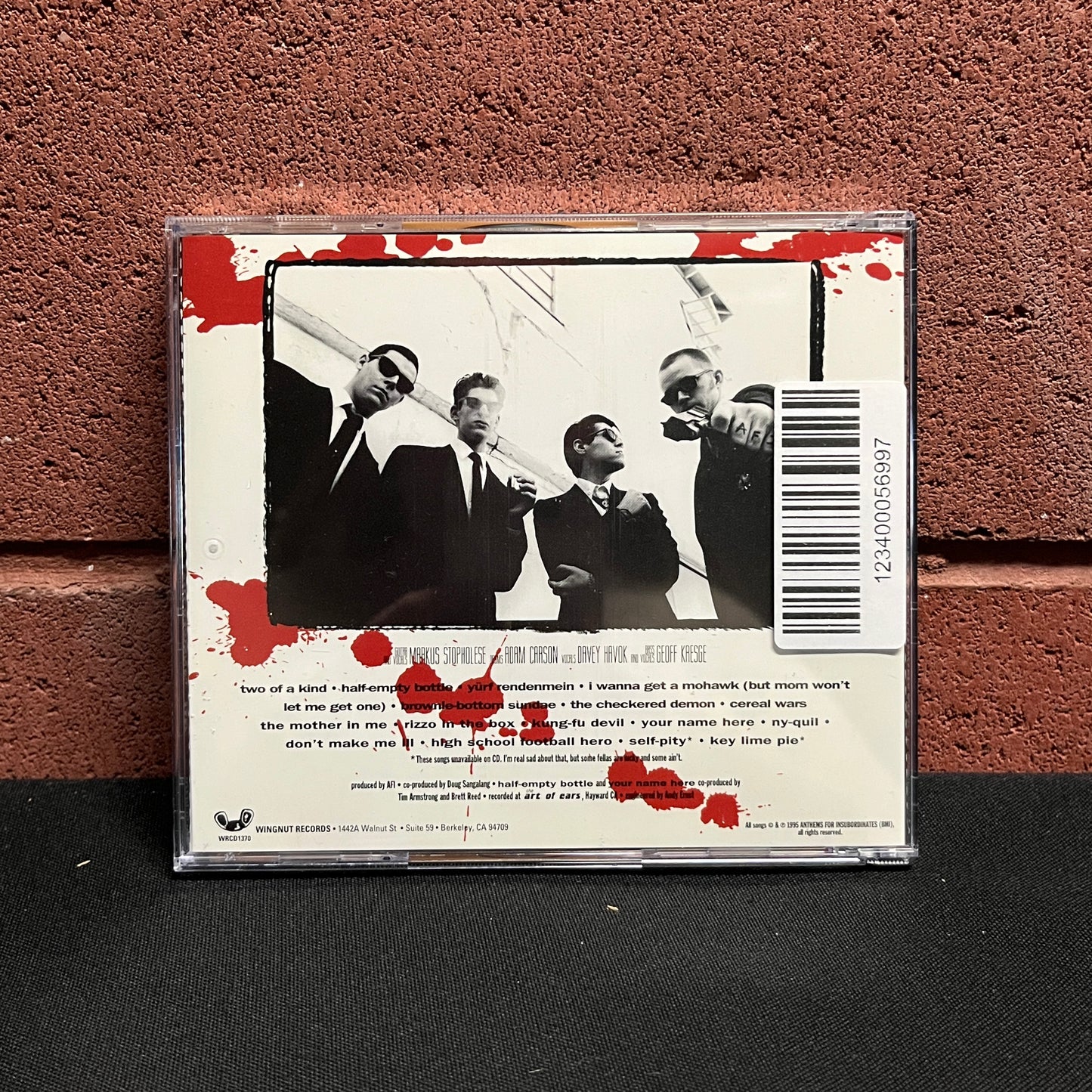 Used CD: AFI "Answer That And Stay Fashionable" CD