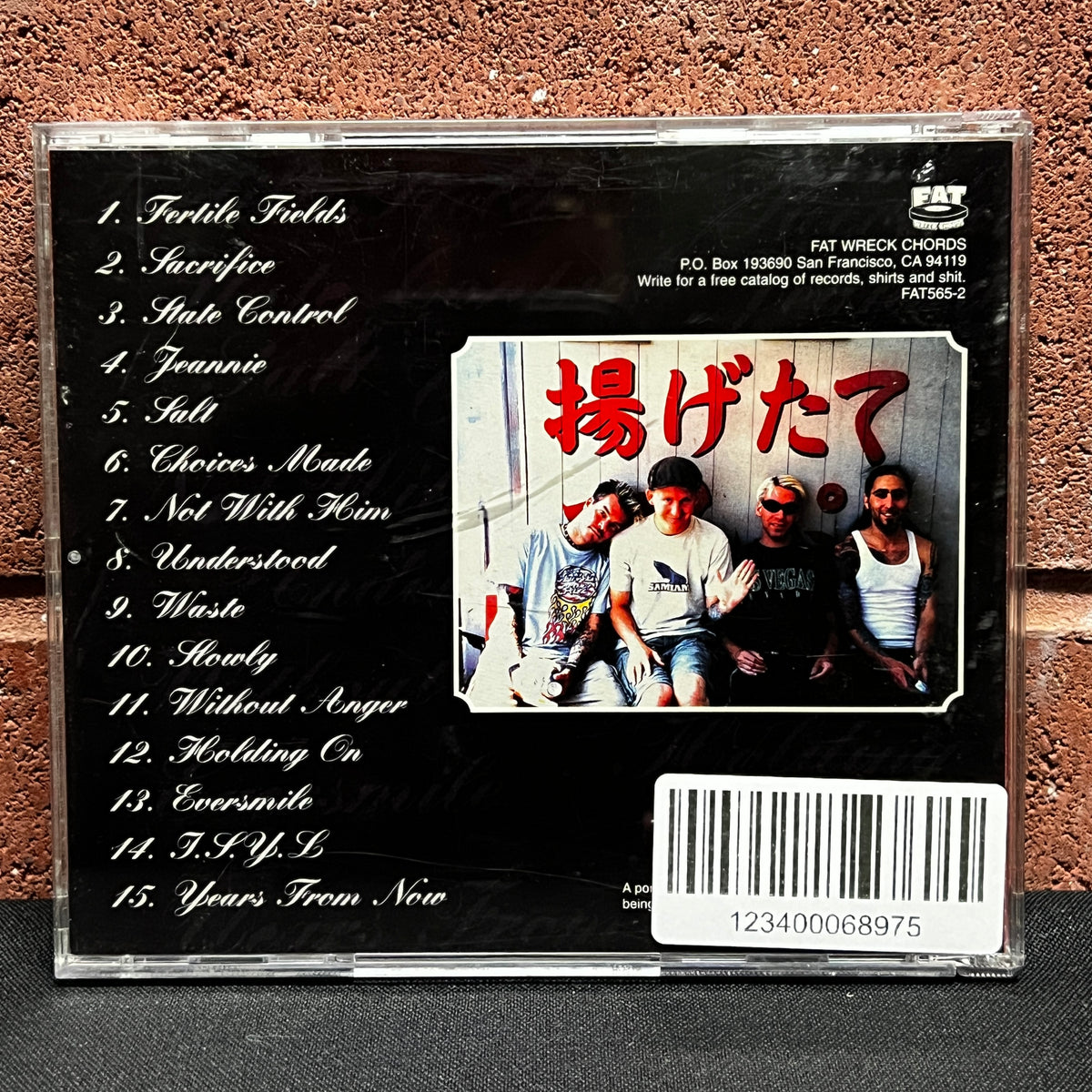 Used CD: Good Riddance "Ballads From The Revolution" CD (1998 Press)