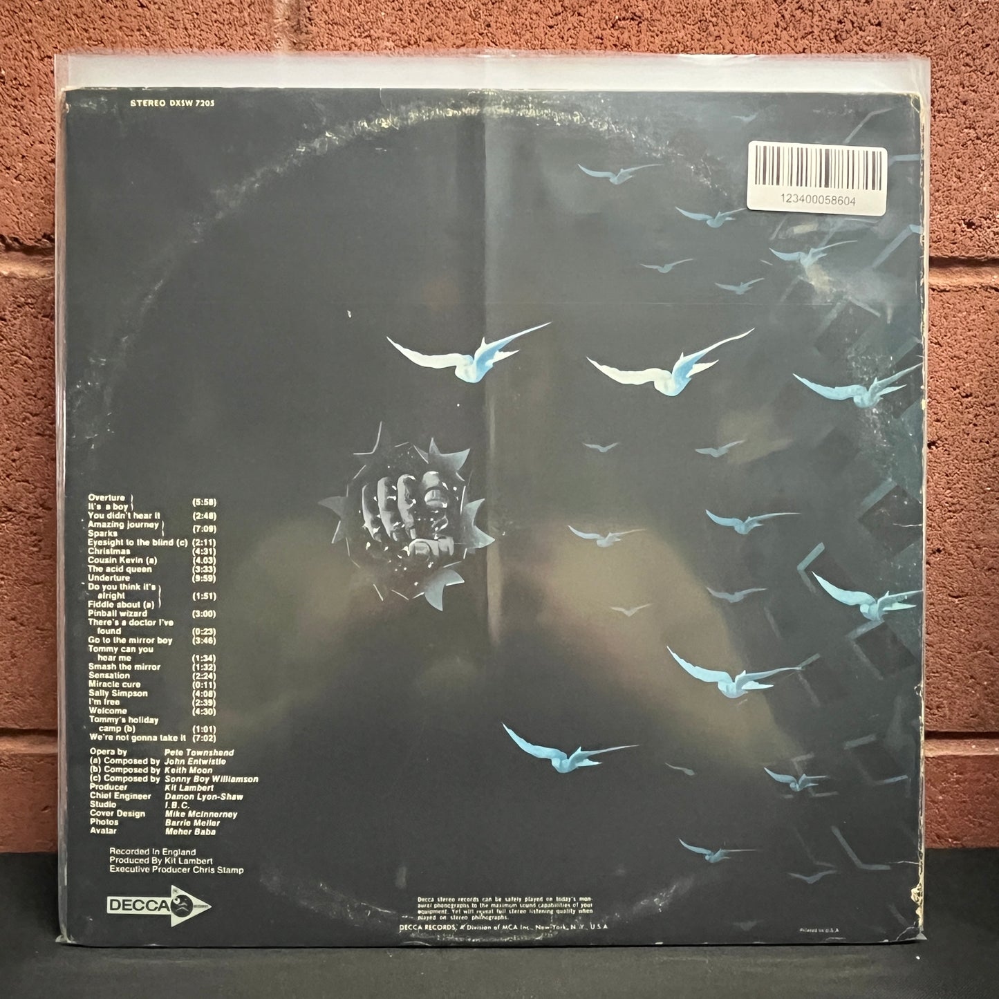 Used Vinyl: The Who "Tommy" 2xLP (Early 70's US pressing)