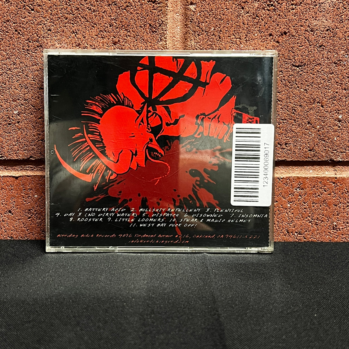 Used CD: Retching Red "Get Your Red Wings!" CD
