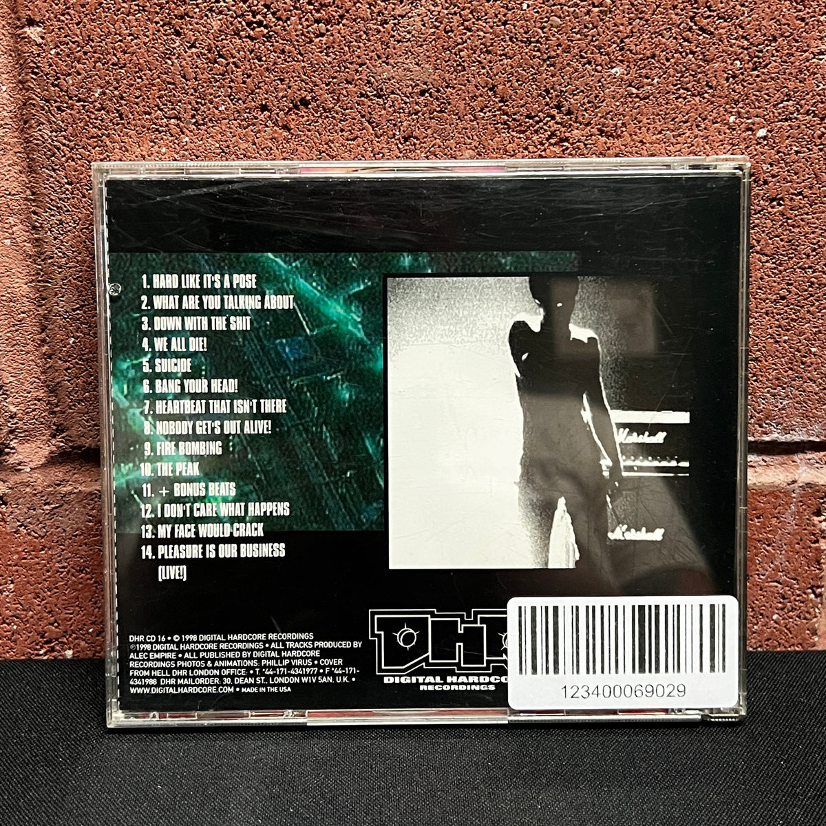 Used CD: Alec Empire "The Destroyer" CD