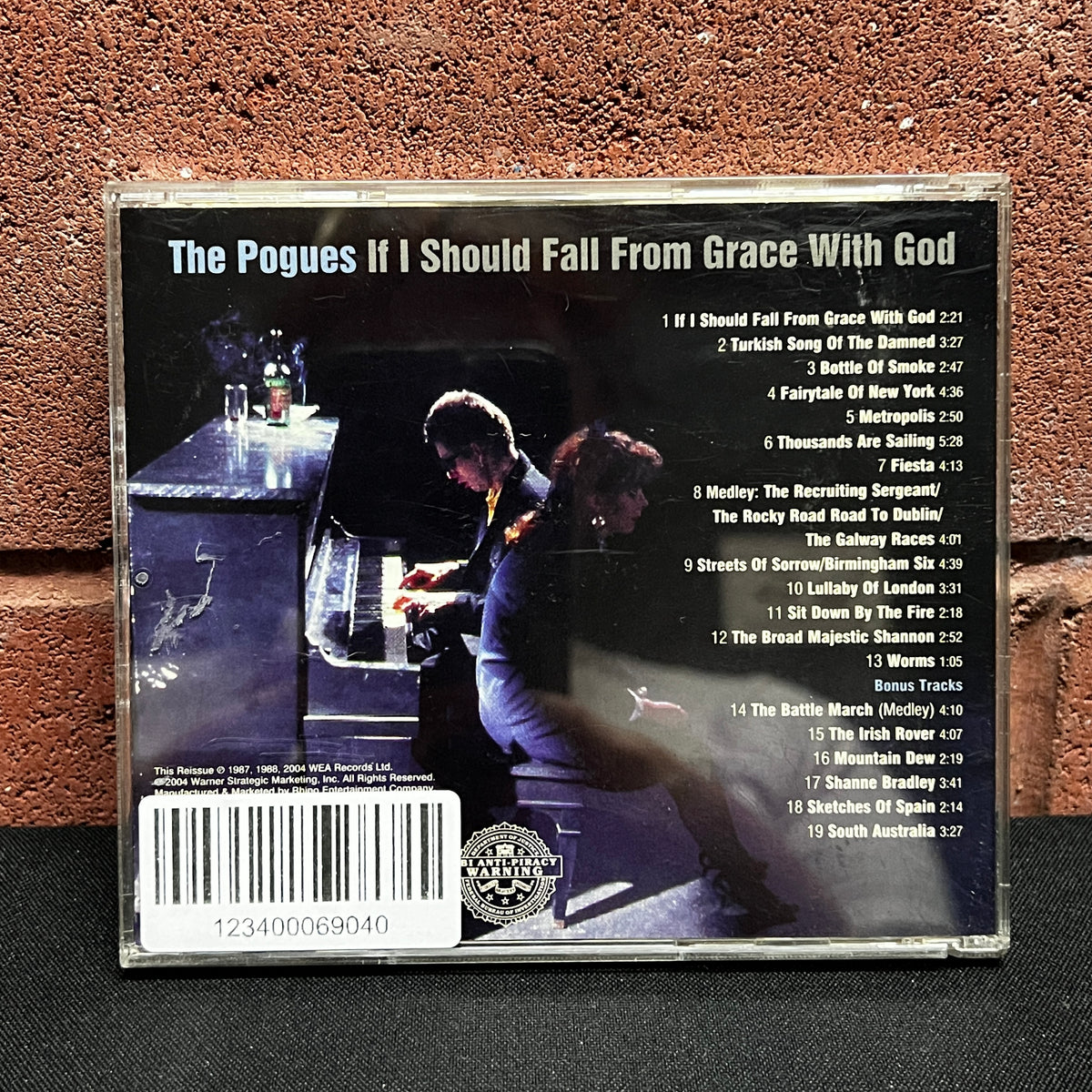 Used CD: The Pogues "If I Should Fall From Grace With God" CD