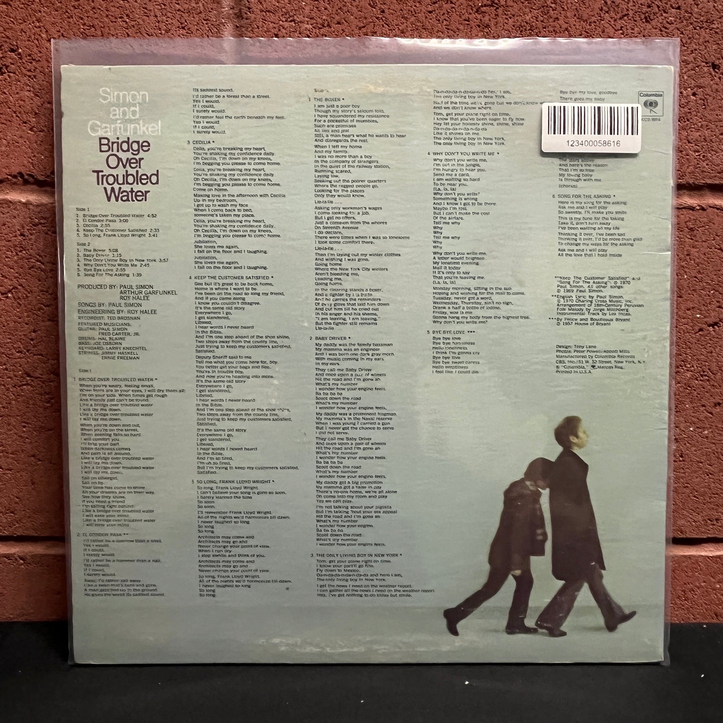 Used Vinyl: Simon and Garfunkel "Bridge Over Troubled Water" LP (2-Eye Columbia labels)