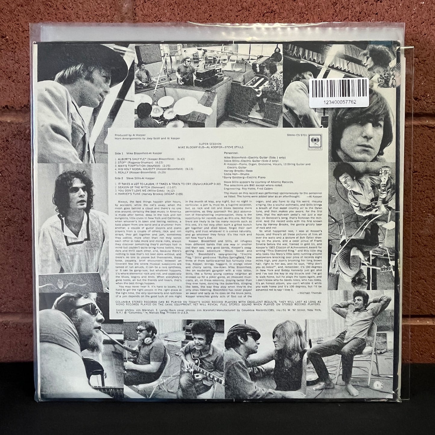 Used Vinyl: Mike Bloomfield, Al Kooper, Steve Stills "Super Session" LP