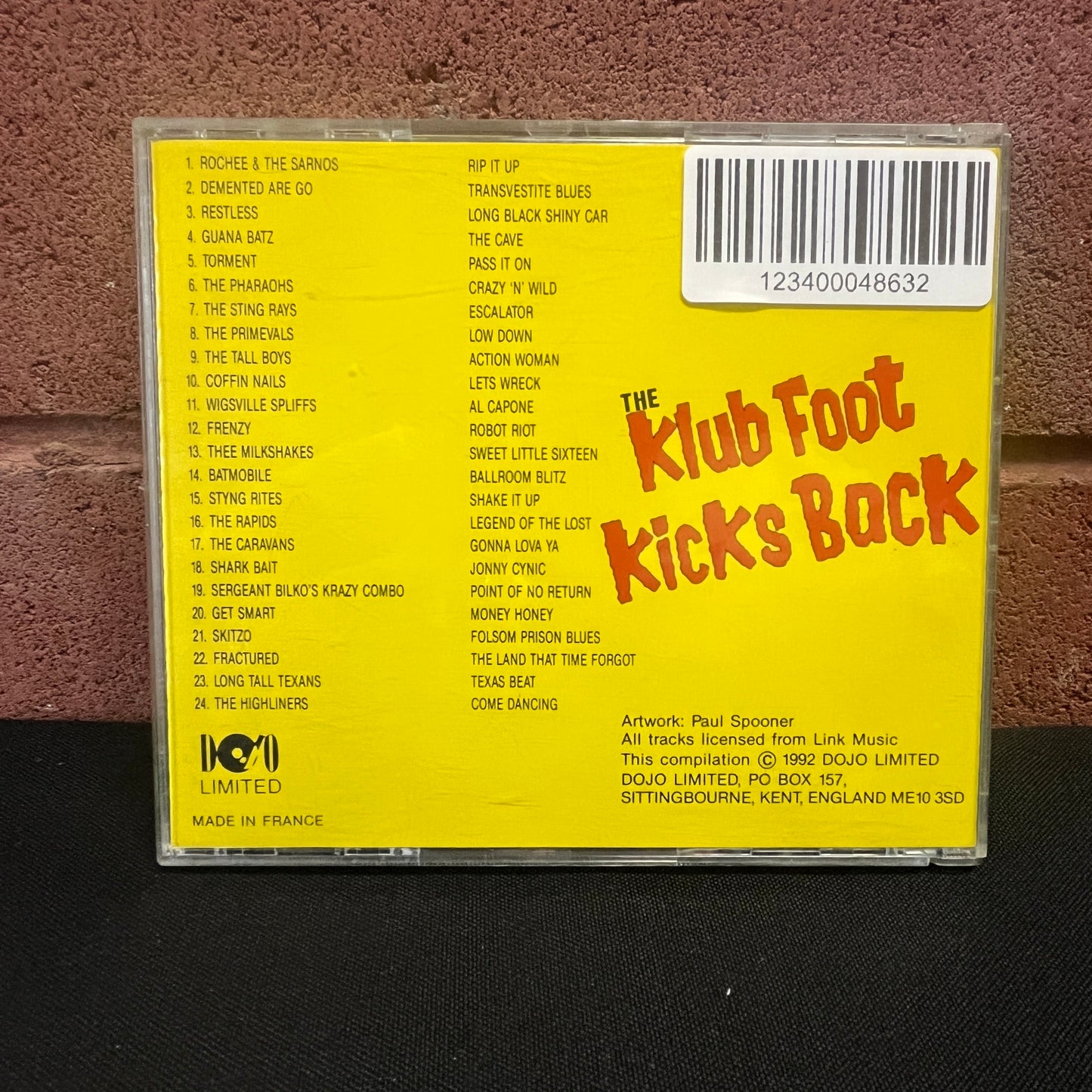 Used CD: V/A - "The Klub Foot Kicks Back" CD