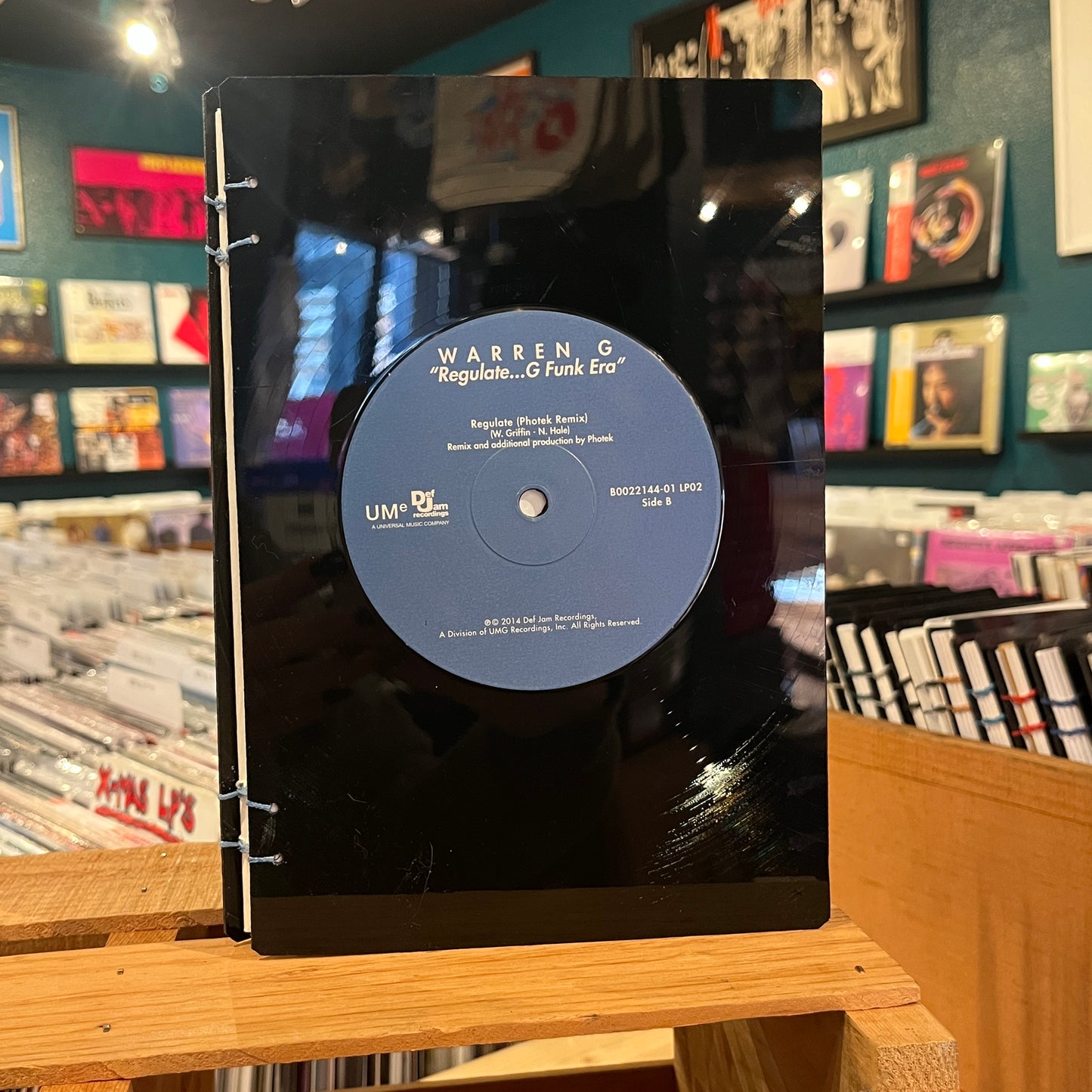 Warren G Recycled Vinyl Journal