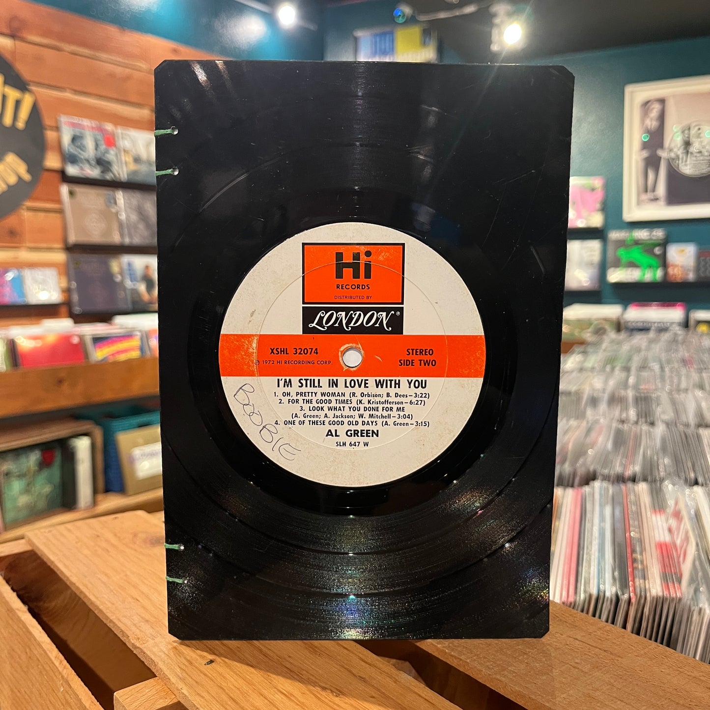 Sam Cooke / Al Green Recycled Vinyl Journal