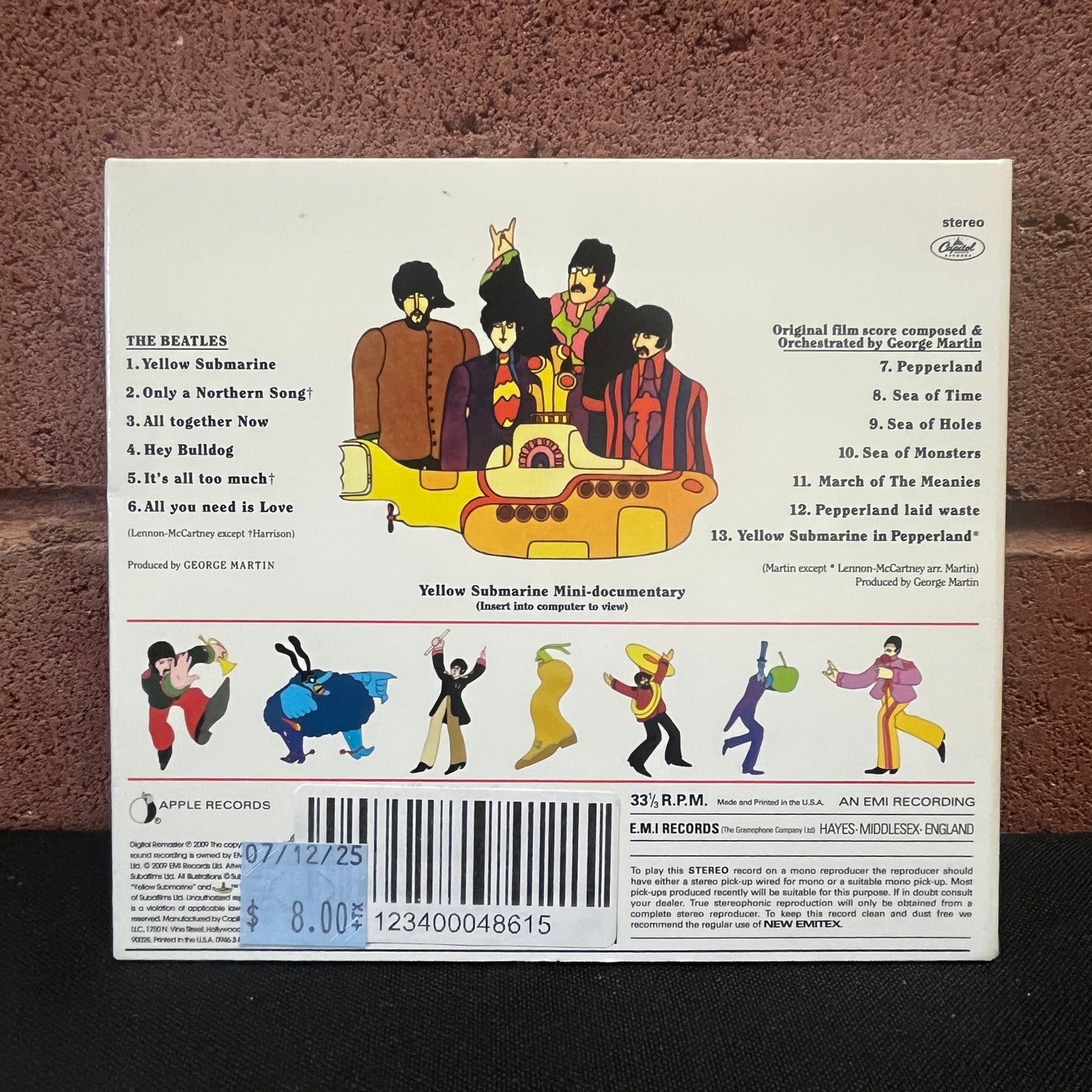 Used CD: The Beatles "Yellow Submarine" CD
