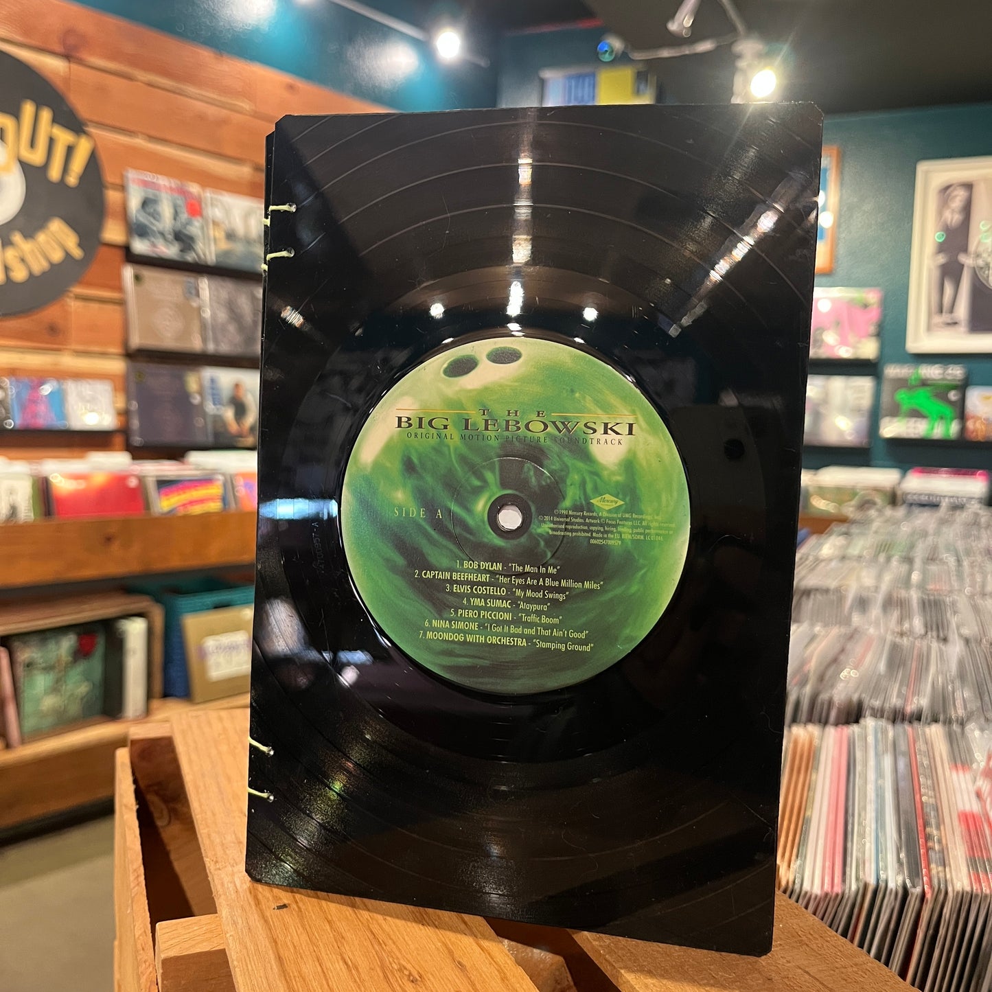 The Big Lebowski Recycled Vinyl Journal