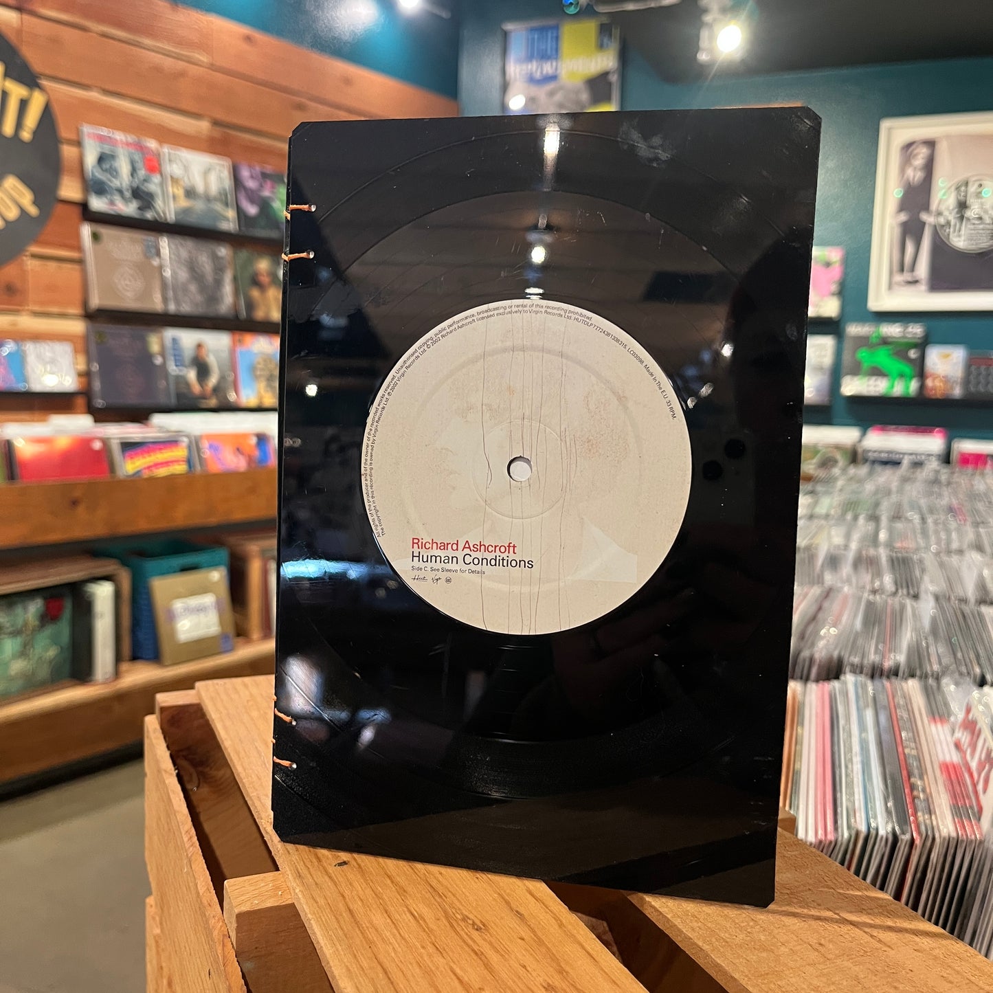 Morrissey / Richard Ashcroft Recycled Vinyl Journal