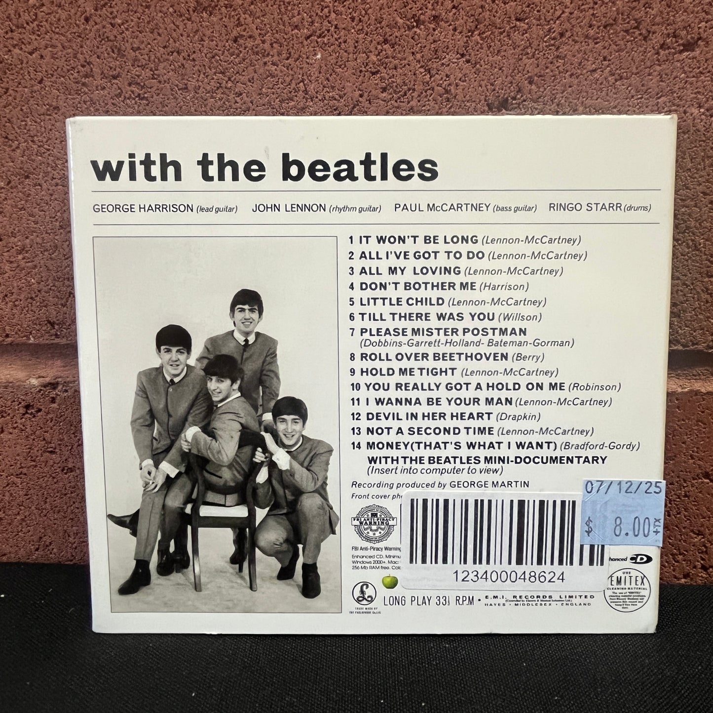 Used CD: The Beatles "With The Beatles" CD