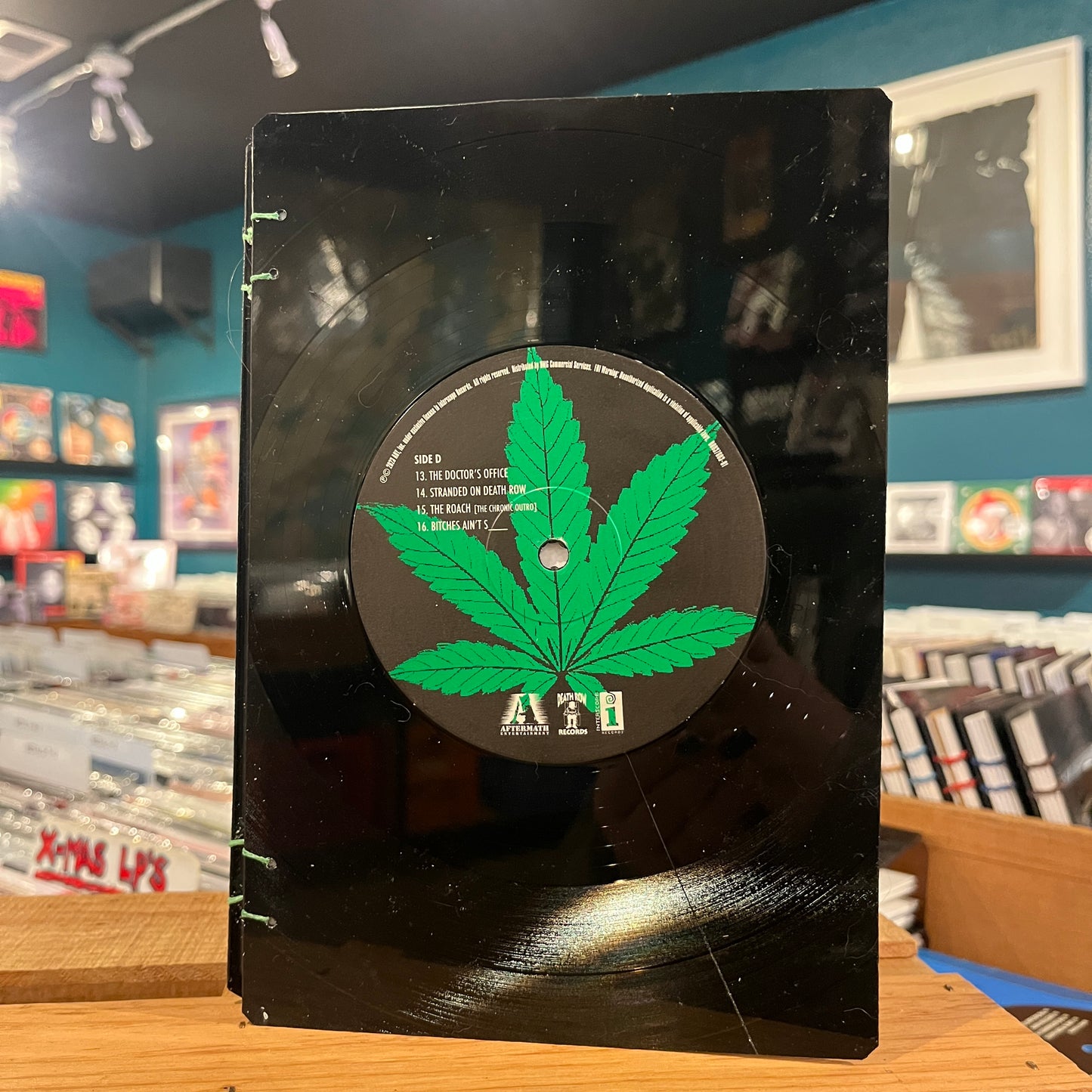 Dr. Dre "The Chronic" Recycled Vinyl Journal