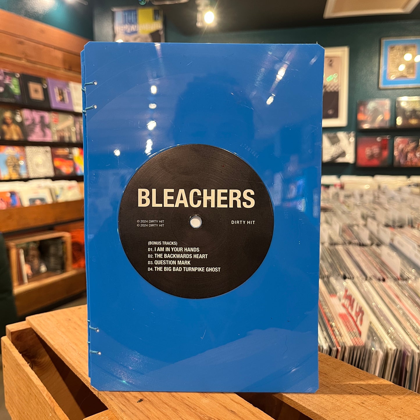 Bleachers Recycled Vinyl Journal
