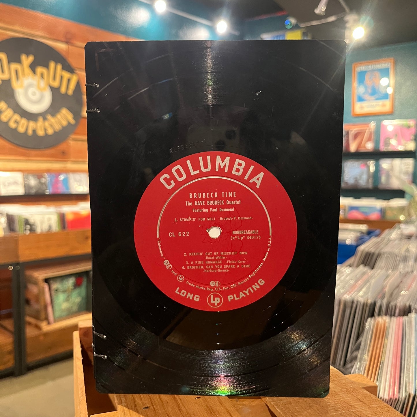 Dave Brubeck Quartet Recycled Vinyl Journal