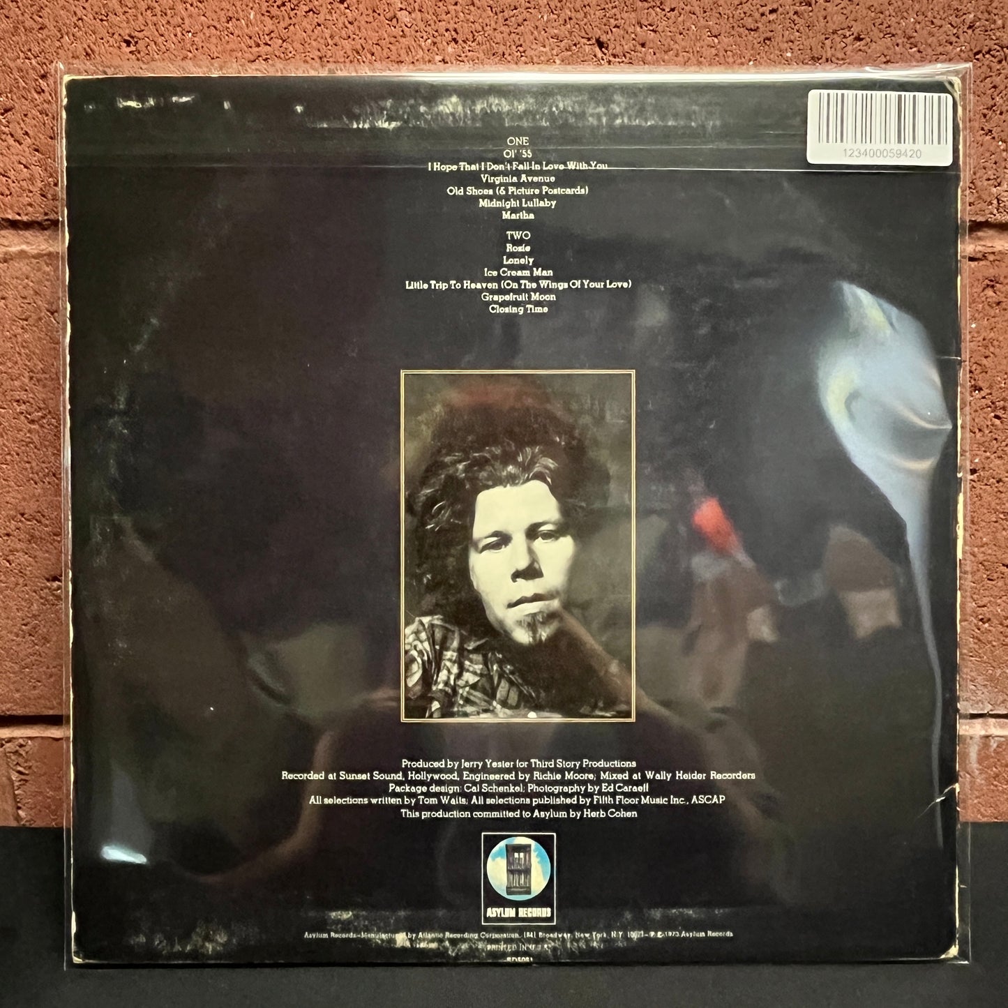 Used Vinyl: Tom Waits "Closing Time" LP (Promo Press)