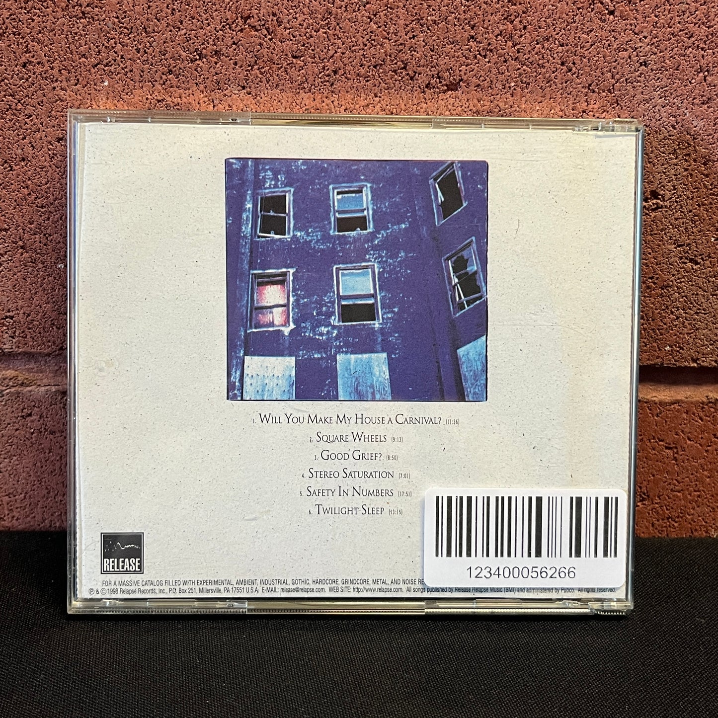 Used CD: SubArachnoid Space "Endless Renovation" CD