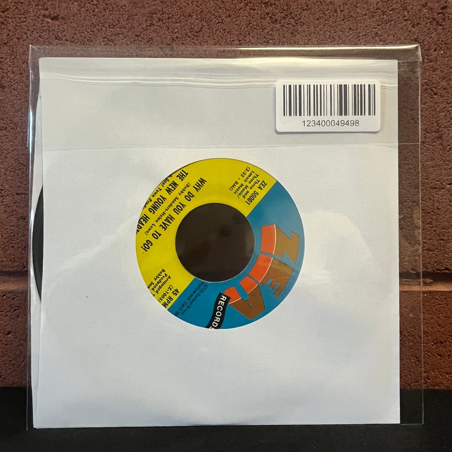 Used Vinyl: The New Young Hearts "The Young Hearts Get Lonely Too" 7"