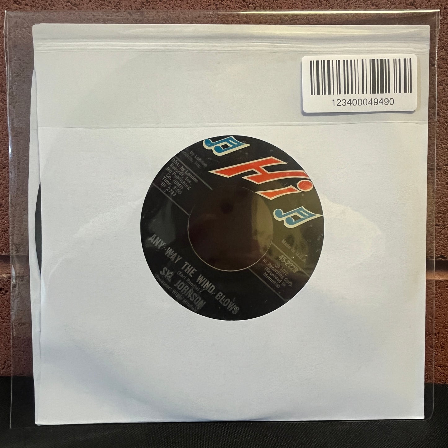 Used Vinyl: Syl Johnson "We Did It" 7"