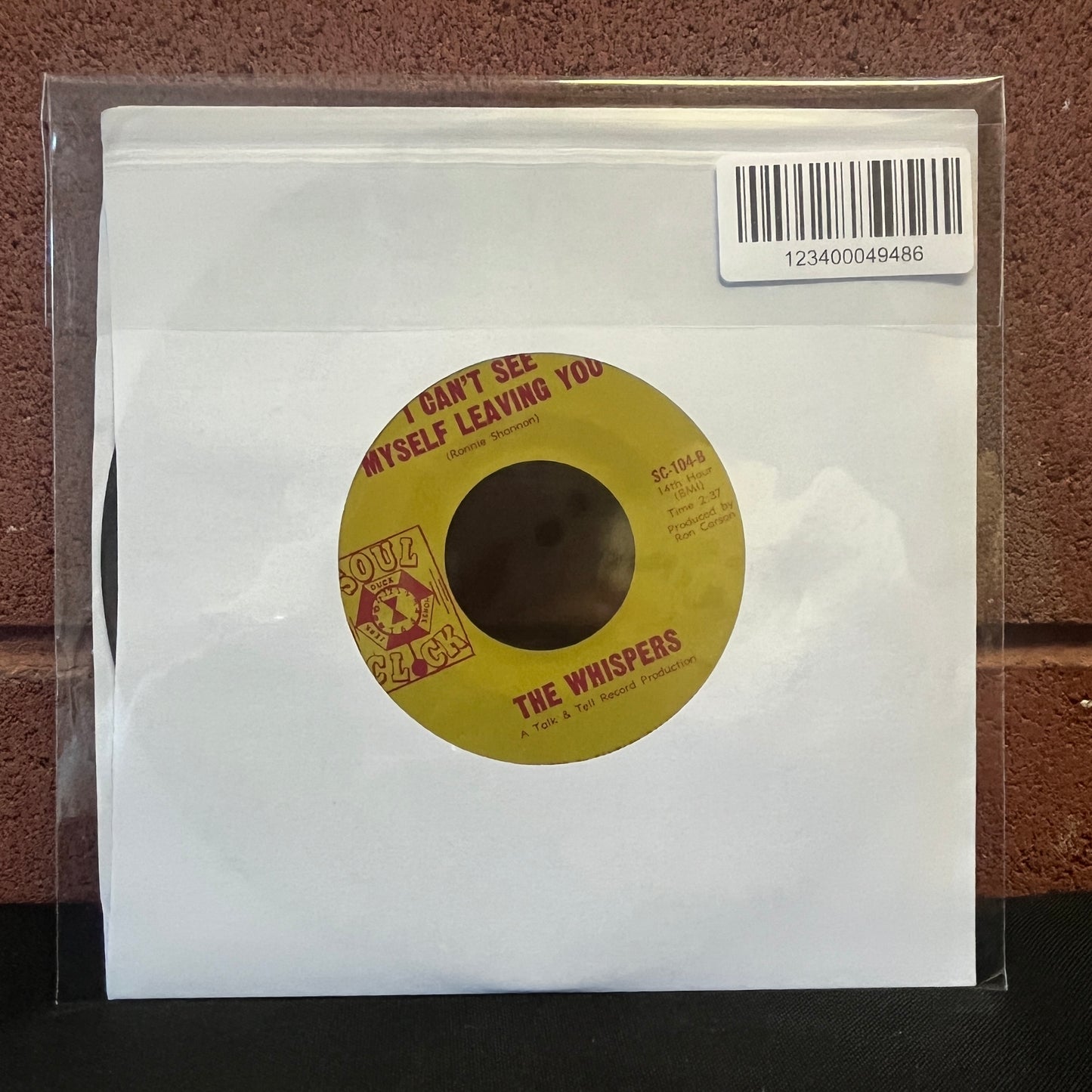 Used Vinyl: The Whispers "Great Day / I Can't See Myself Leaving You" 7"