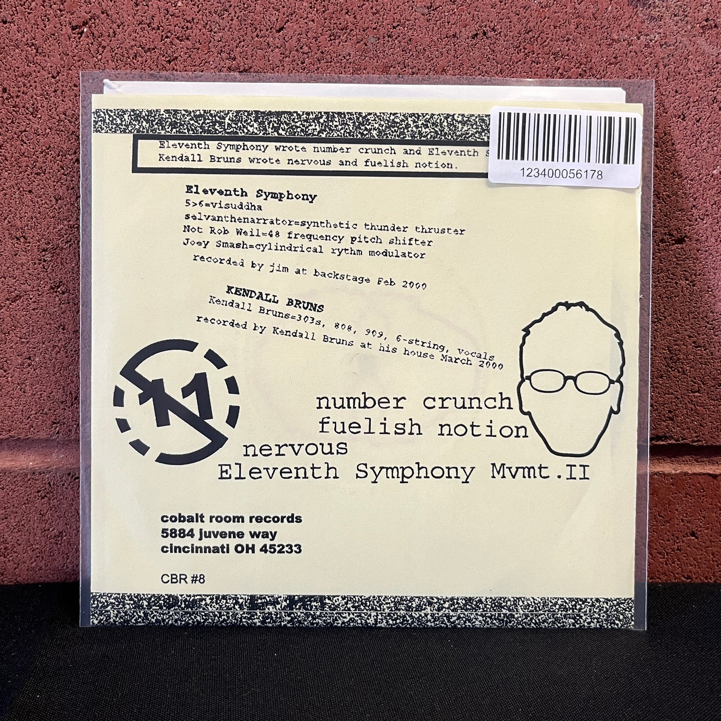 Used Vinyl: Eleventh Symphony / Kendall Bruns "Number Crunch E.P." 7"