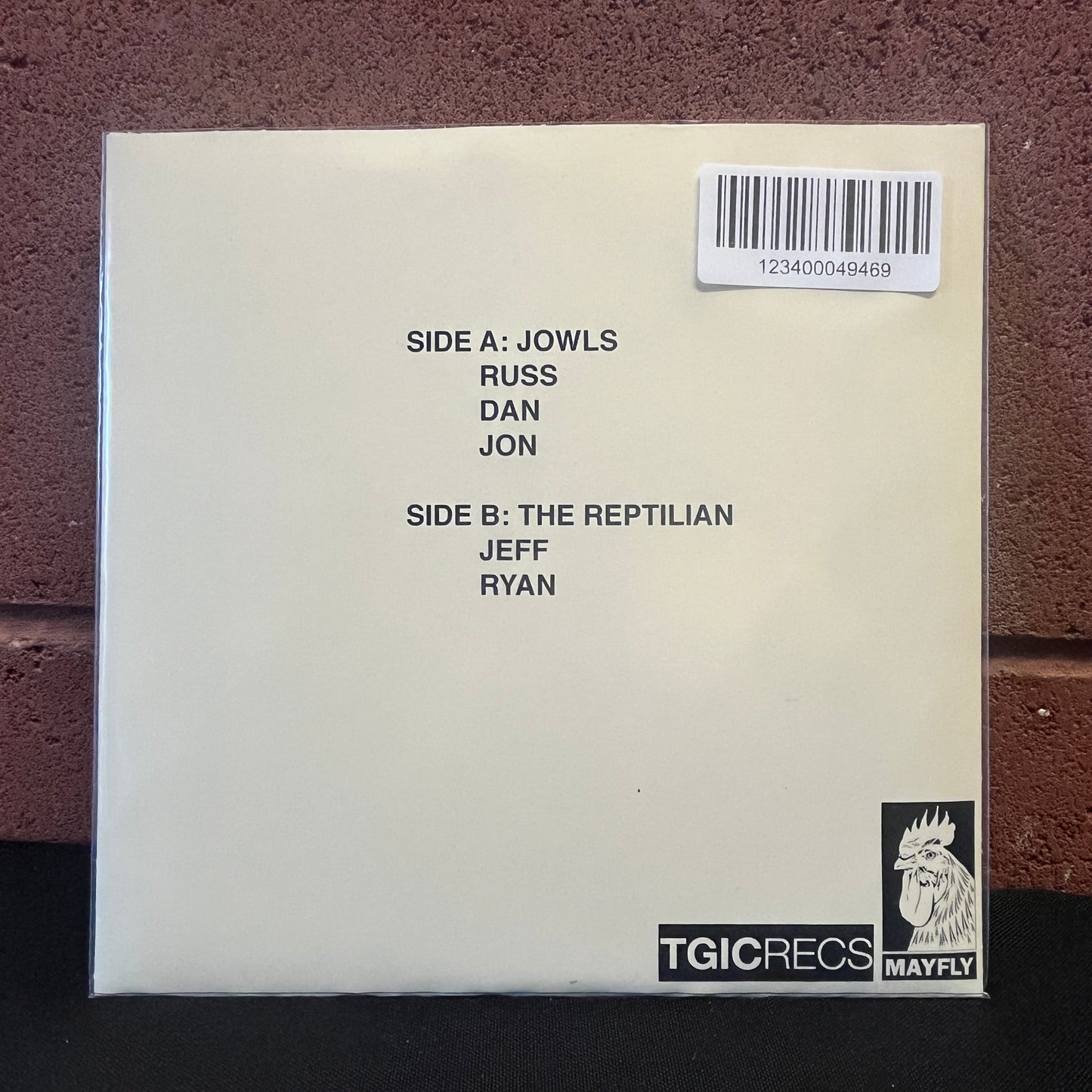 Used Vinyl: Jowls / The Reptilian "Split" 7"