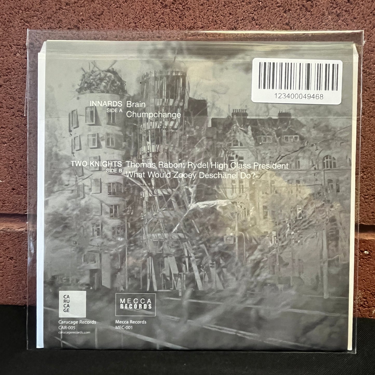 Used Vinyl: Innards / Two Knights "No Scum Allowed" 7"