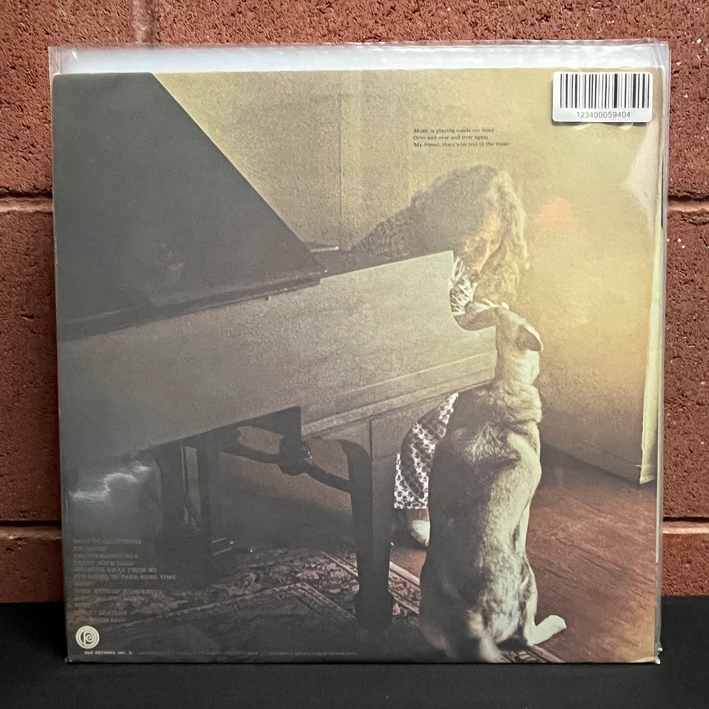 Used Vinyl: Carole King "Music" LP (1975 Quadrophonic Press)