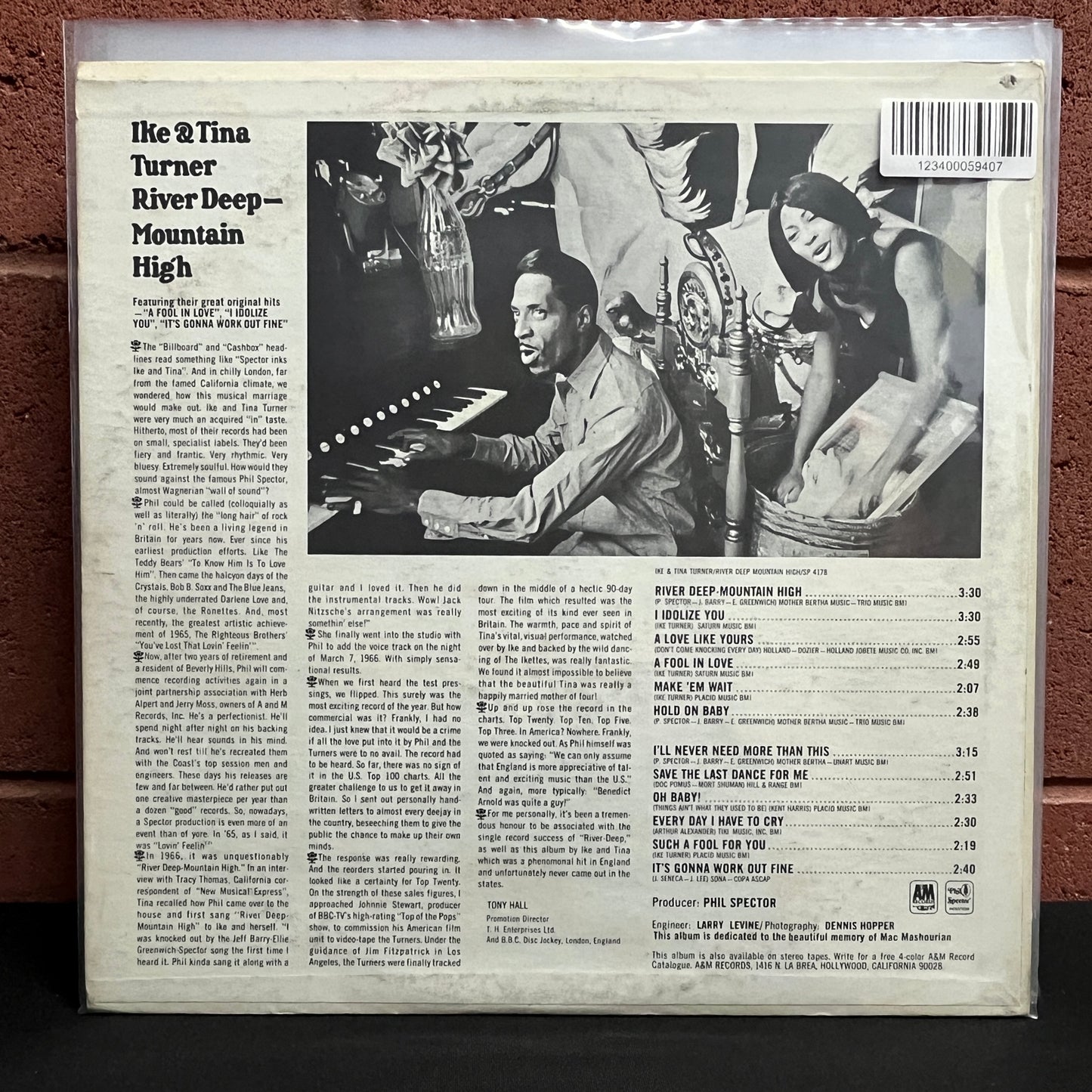 Used Vinyl: Ike & Tina Turner "River Deep Mountain High" LP (1969 Press)