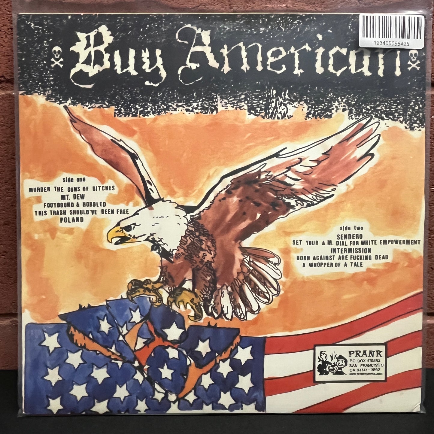 Used Vinyl: Born Against "Battle Hymns Of The Race War" LP (2003 Press)