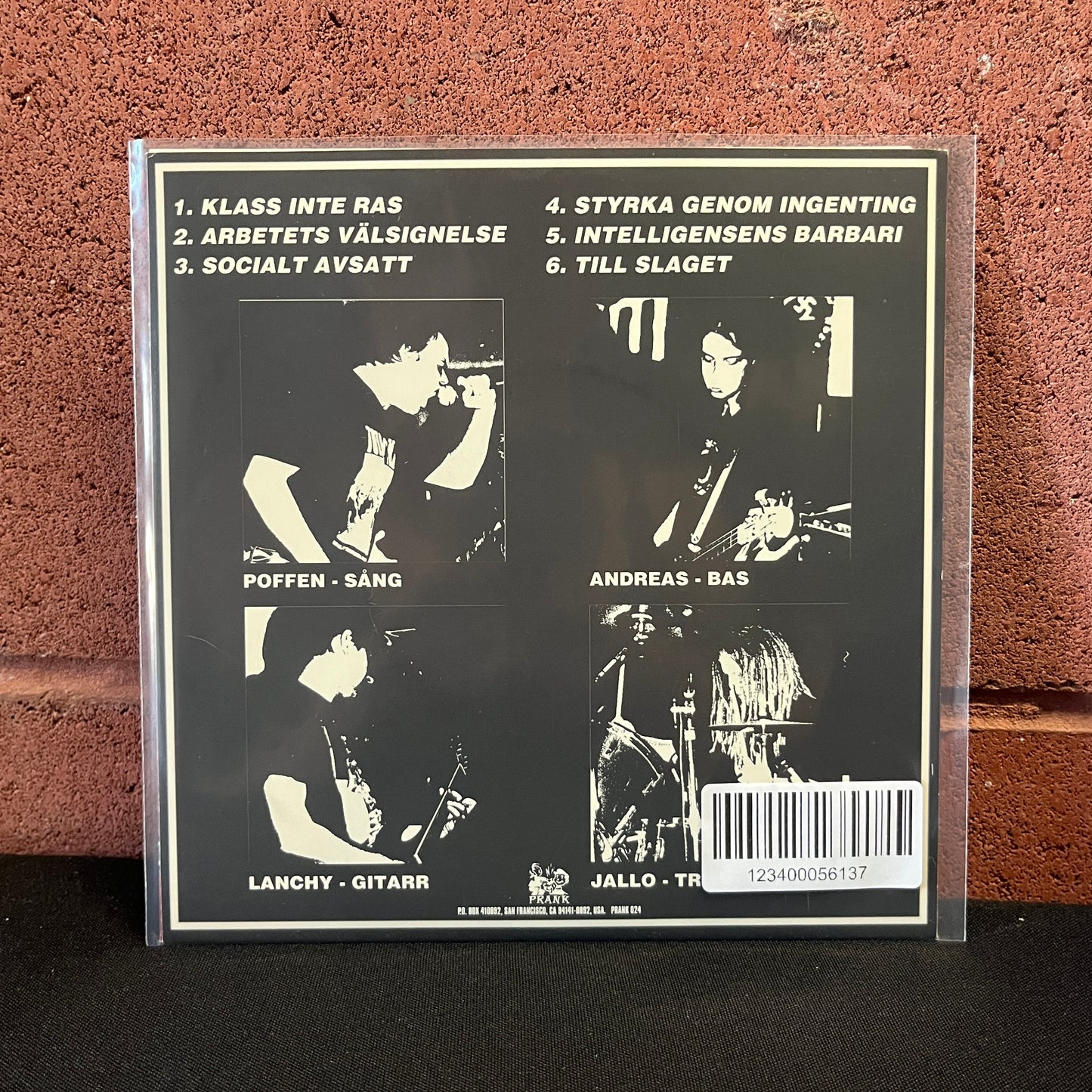 Used Vinyl: Totalitar "Klass Inte Ras" 7"