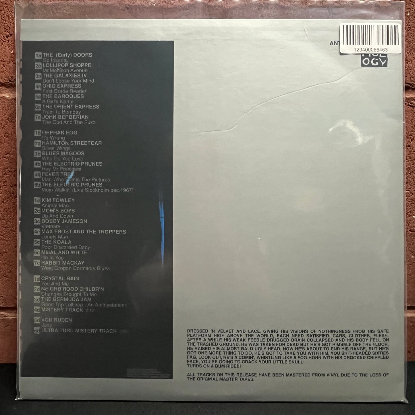 Used Vinyl: V/A "Turds On A Bum Ride Vol.#2" 2xLP (1991 Press)